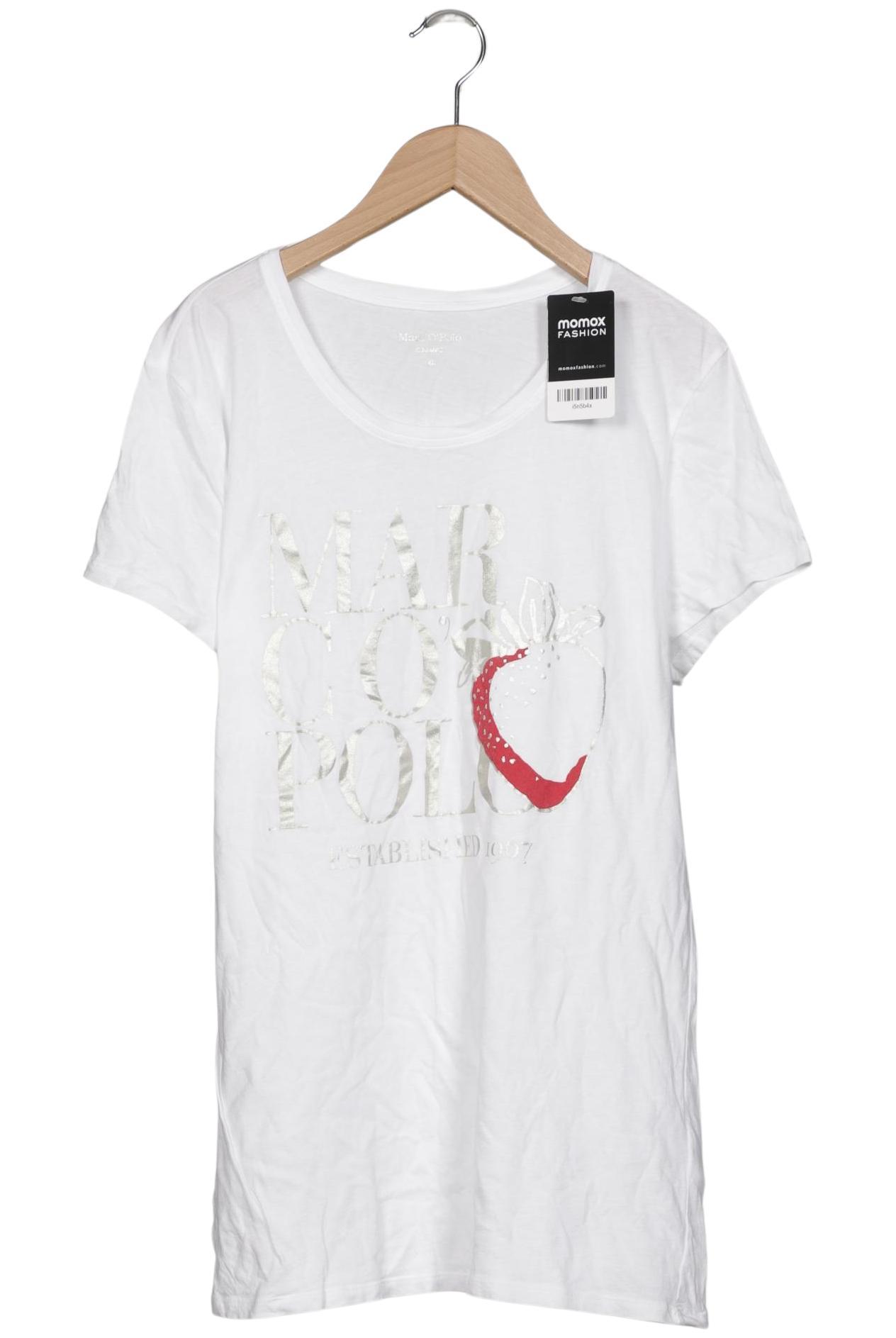 

Marc O Polo Damen T-Shirt, weiß, Gr. 44