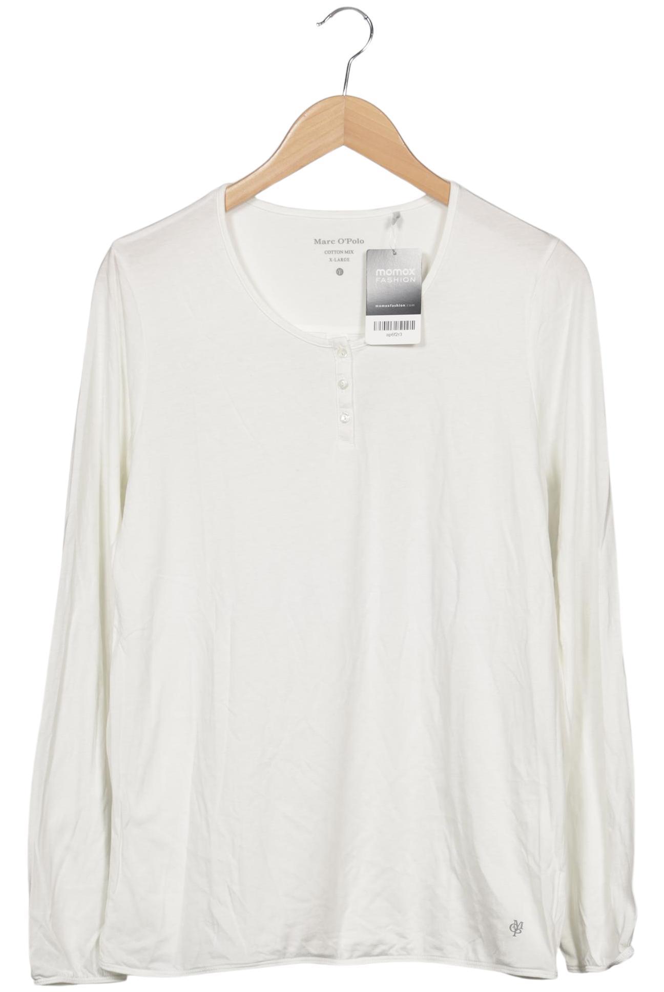 

Marc O Polo Damen Langarmshirt, weiß, Gr. 44