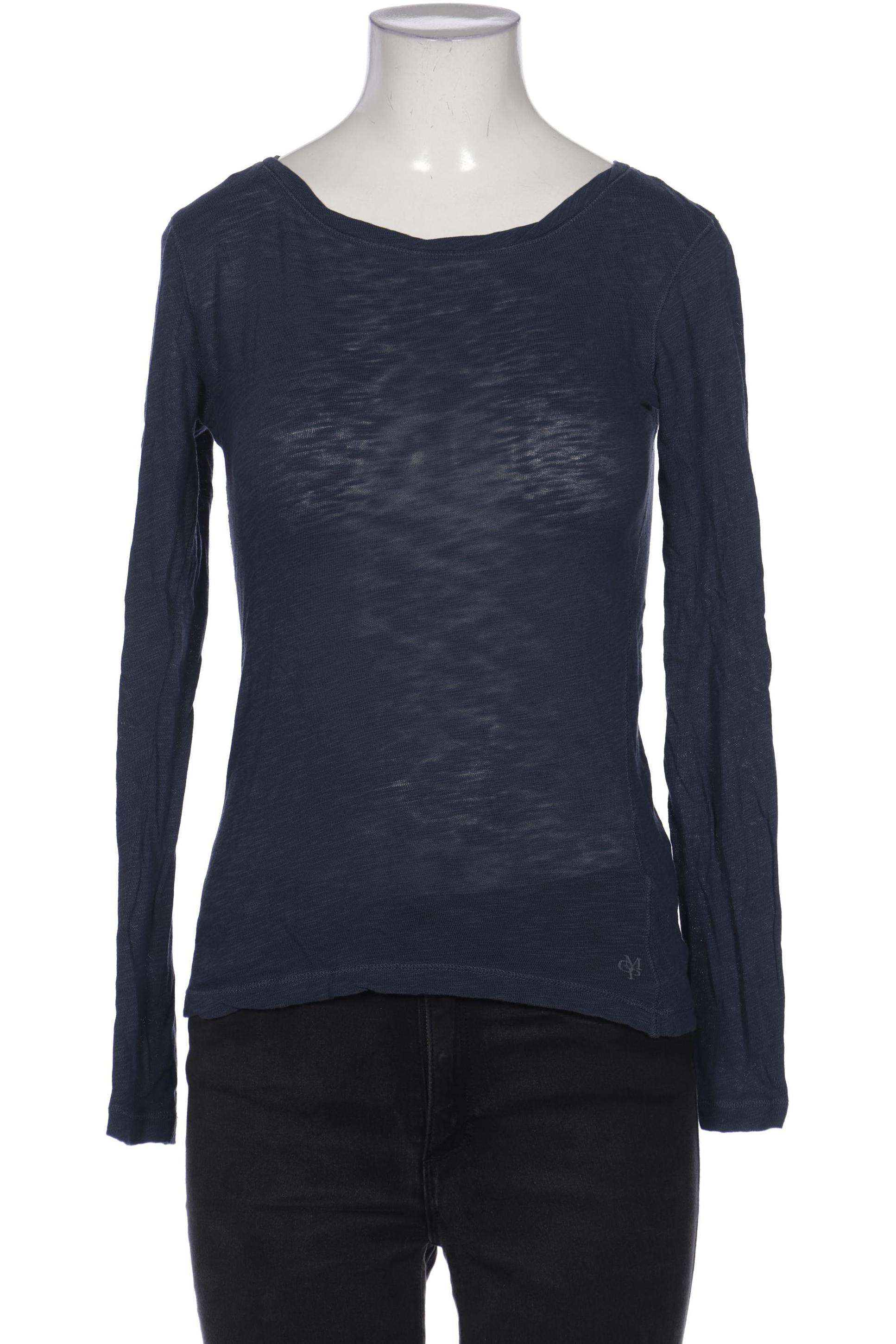 

Marc O Polo Damen Langarmshirt, marineblau