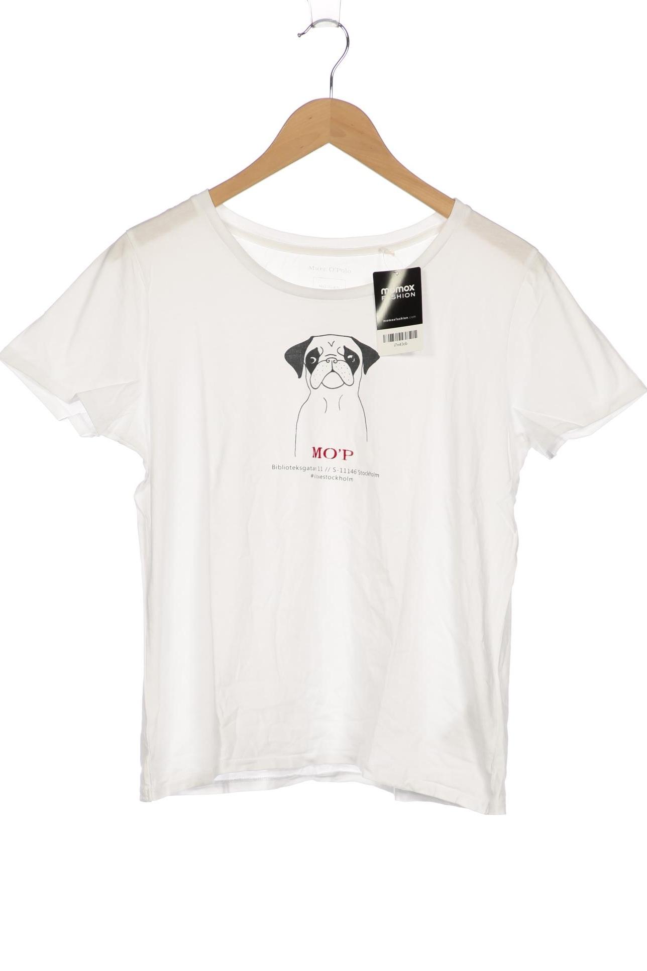 

Marc O Polo Damen T-Shirt, weiß, Gr. 42