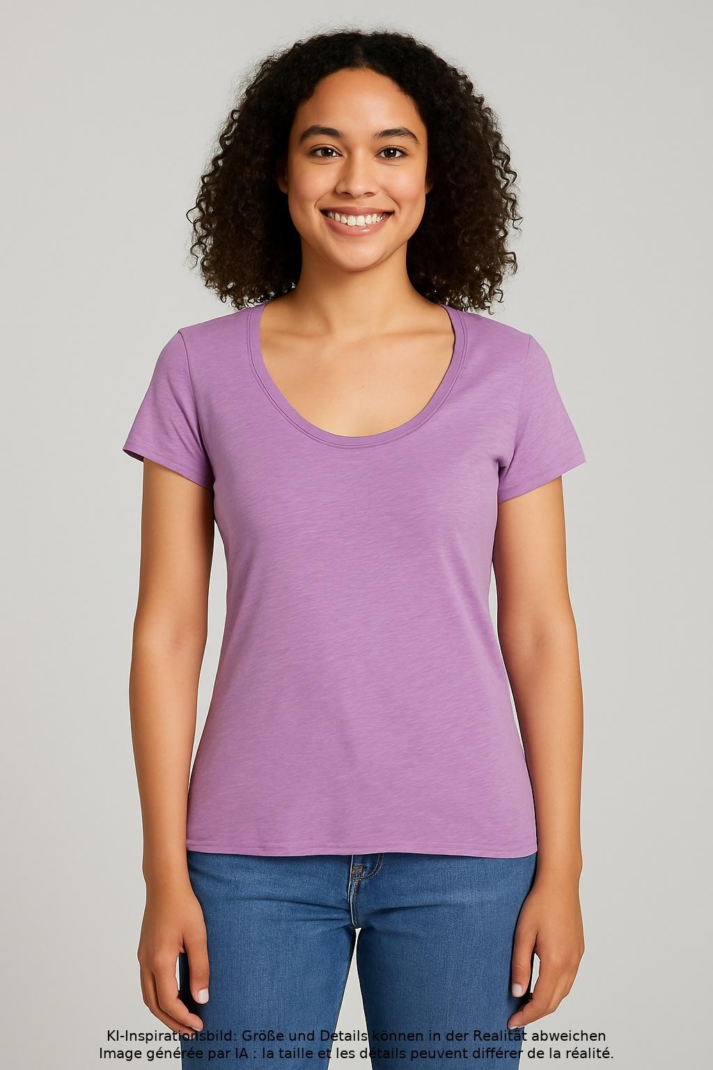 

Marc O Polo Damen T-Shirt, flieder, Gr. 36