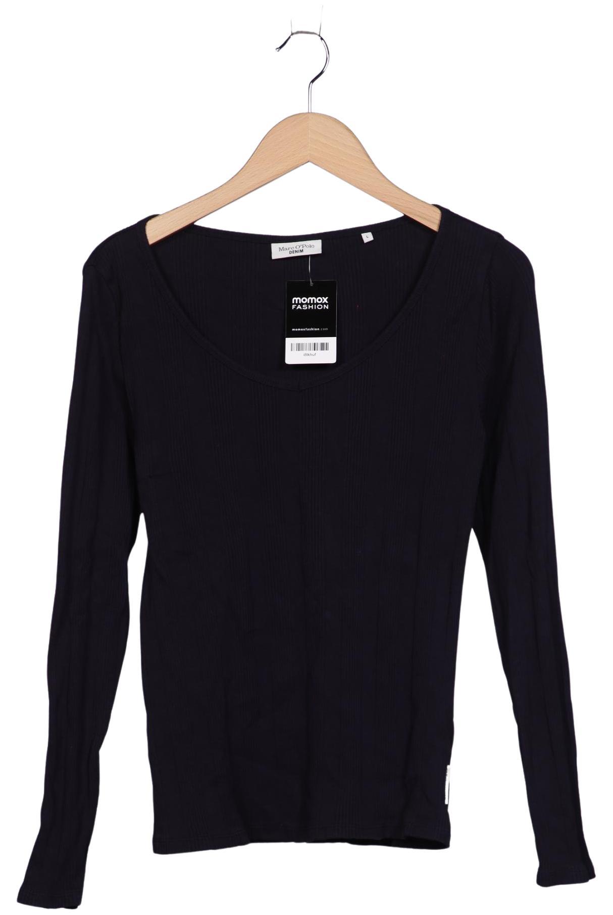 

Marc O Polo Damen Langarmshirt, marineblau, Gr. 42