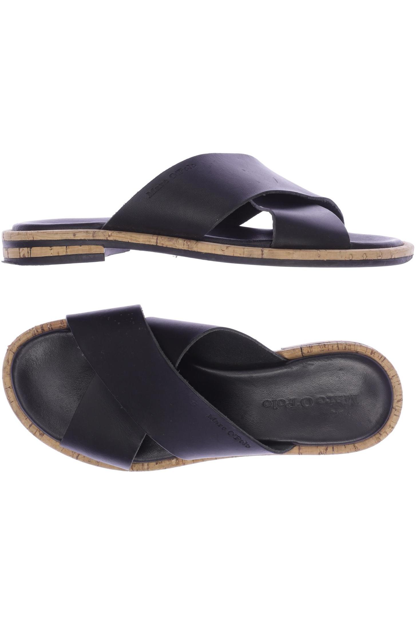

Marc O Polo Damen Sandale, schwarz, Gr. 38