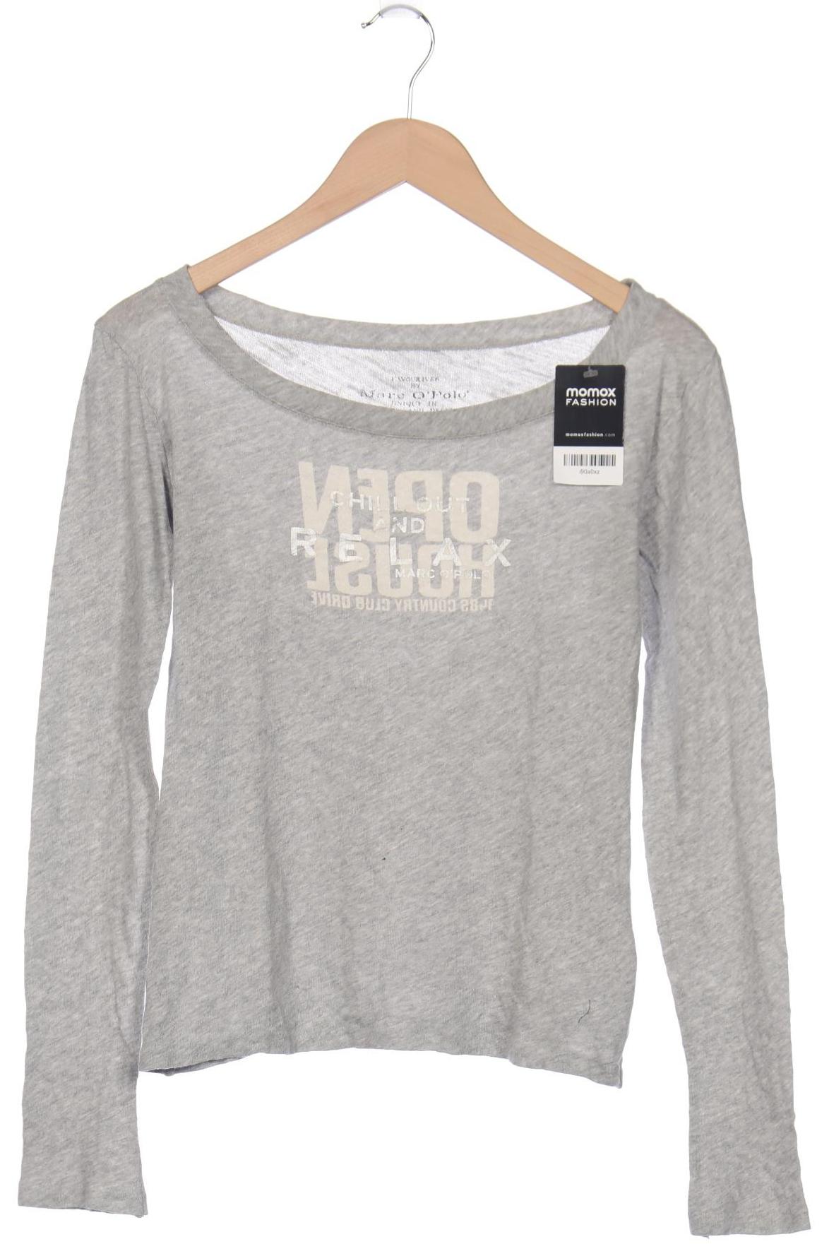 

Marc O Polo Damen Langarmshirt, grau