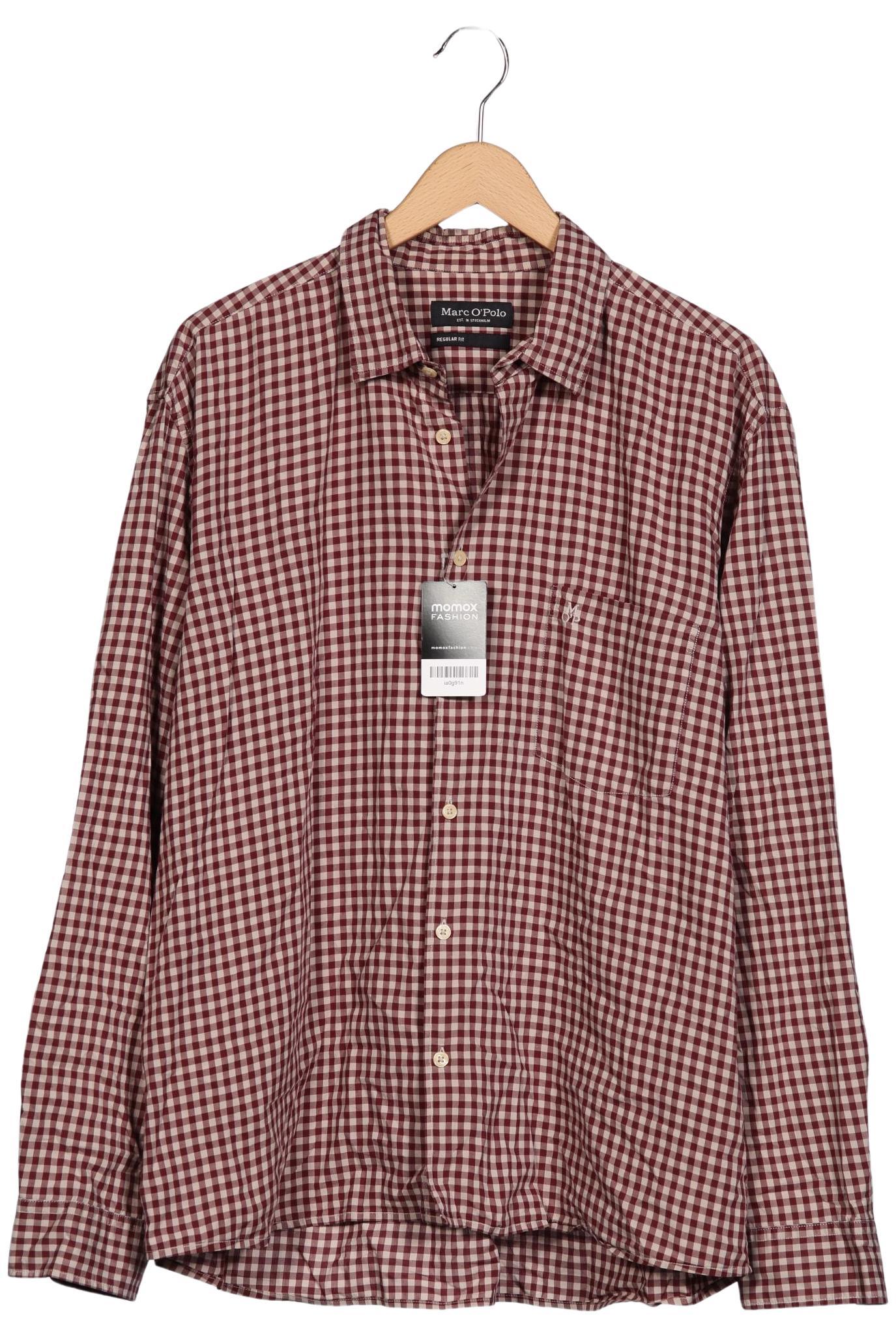 

Marc O Polo Herren Hemd, bordeaux, Gr. 58