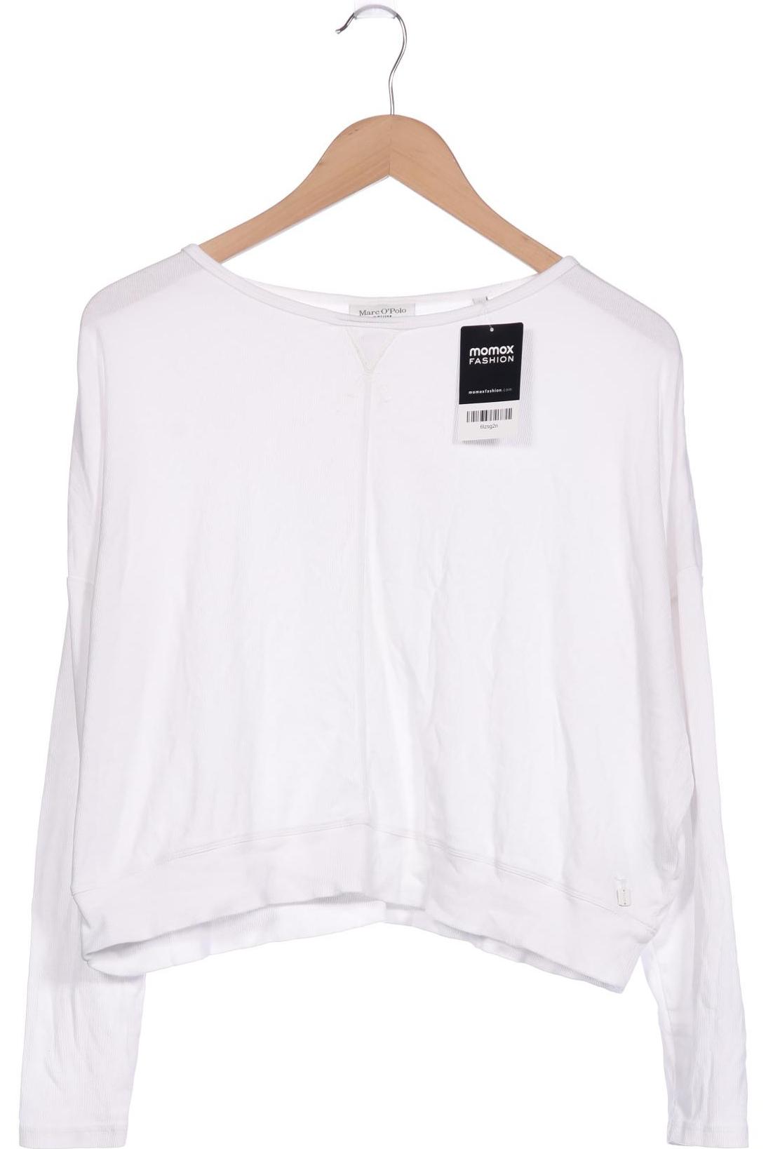 

Marc O Polo Damen Langarmshirt, weiß, Gr. 38