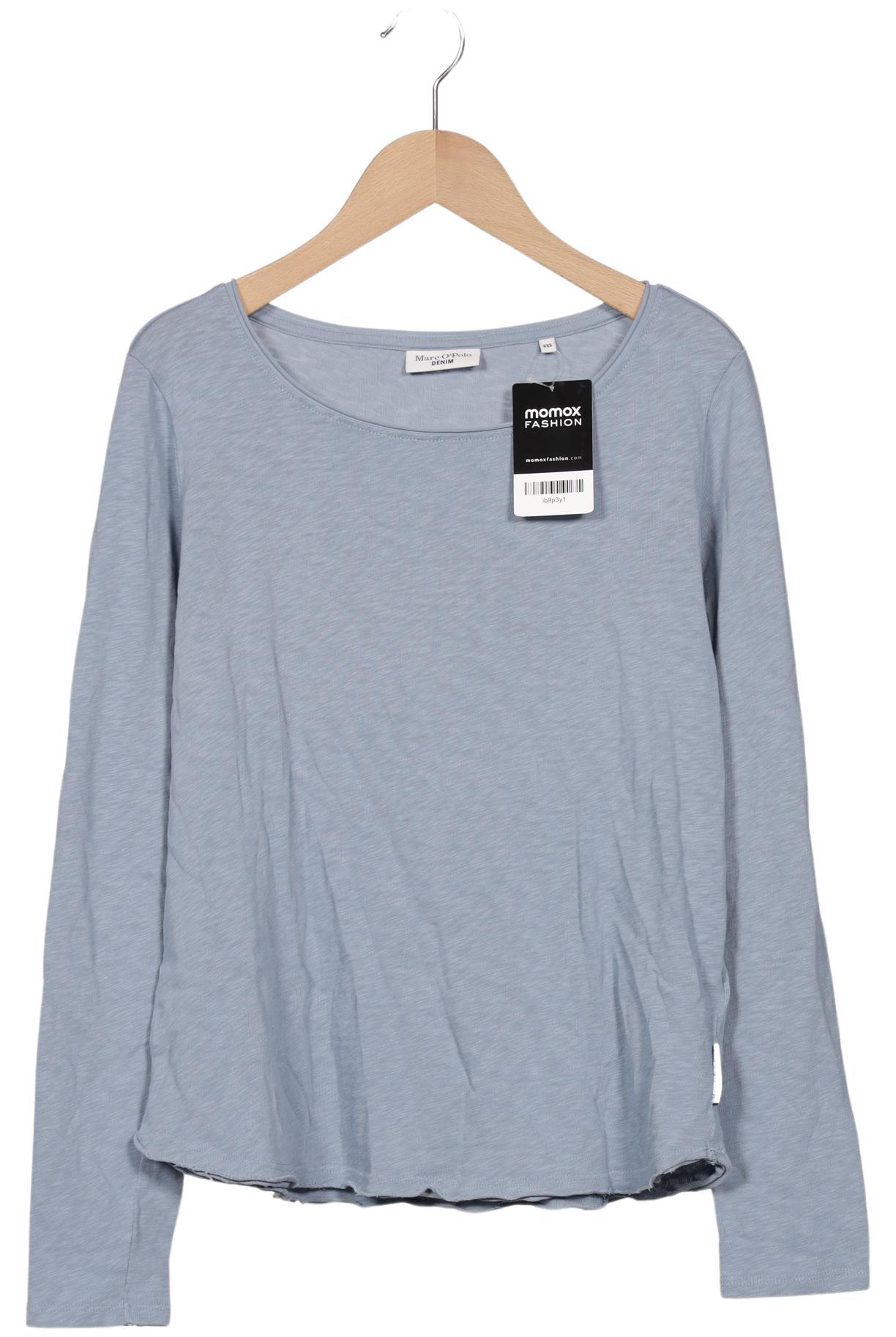

Marc O Polo Damen Langarmshirt, hellblau, Gr. 32