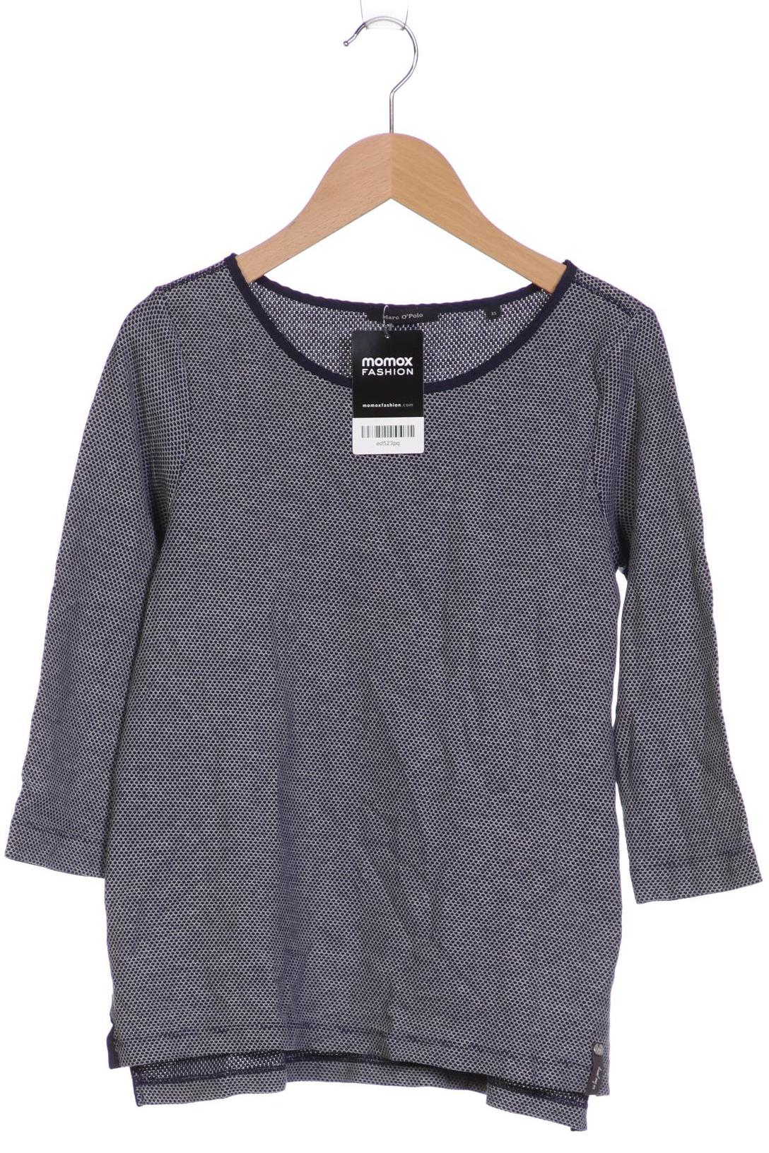 

Marc O Polo Damen Langarmshirt, marineblau, Gr. 34