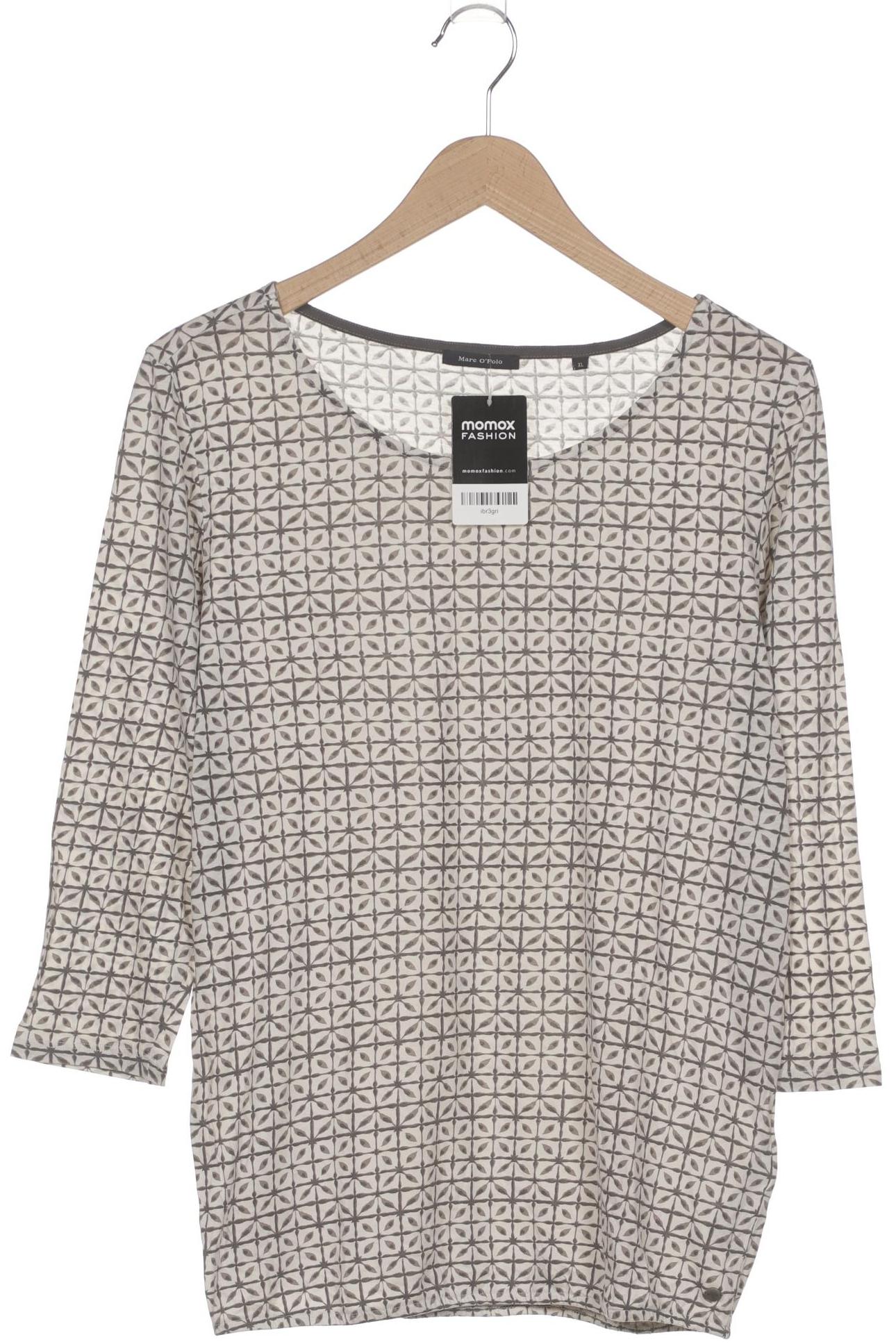 

Marc O Polo Damen Langarmshirt, weiß, Gr. 44