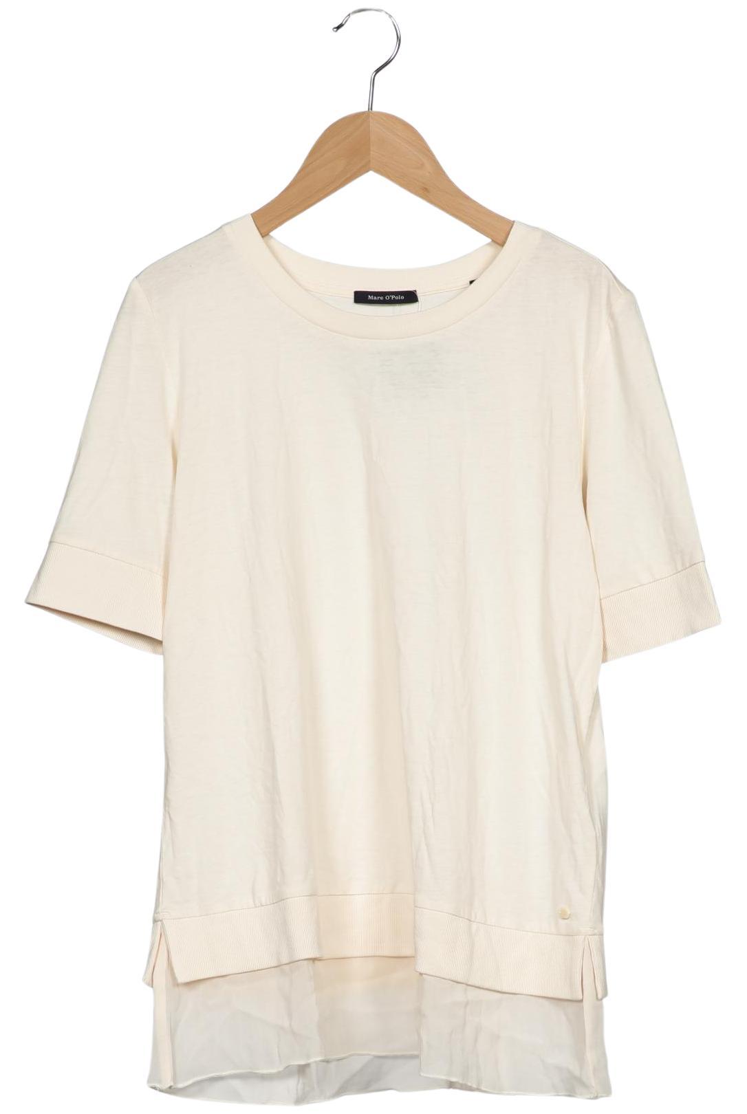 

Marc O Polo Damen T-Shirt, cremeweiß, Gr. 38