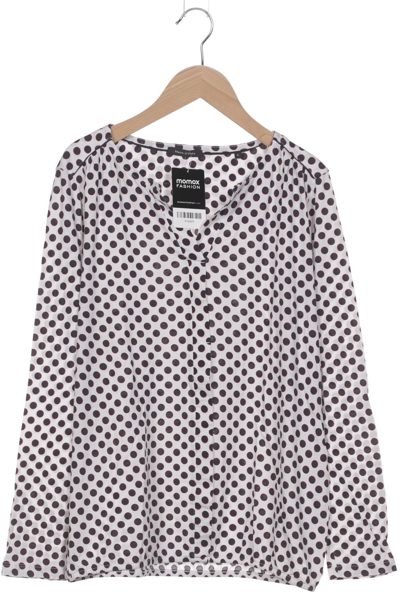 

Marc O Polo Damen Langarmshirt, weiß, Gr. 44