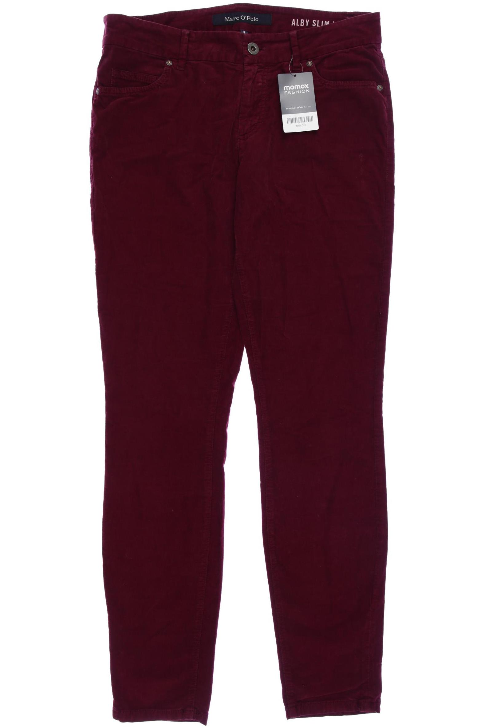

Marc O Polo Damen Stoffhose, bordeaux, Gr. 29
