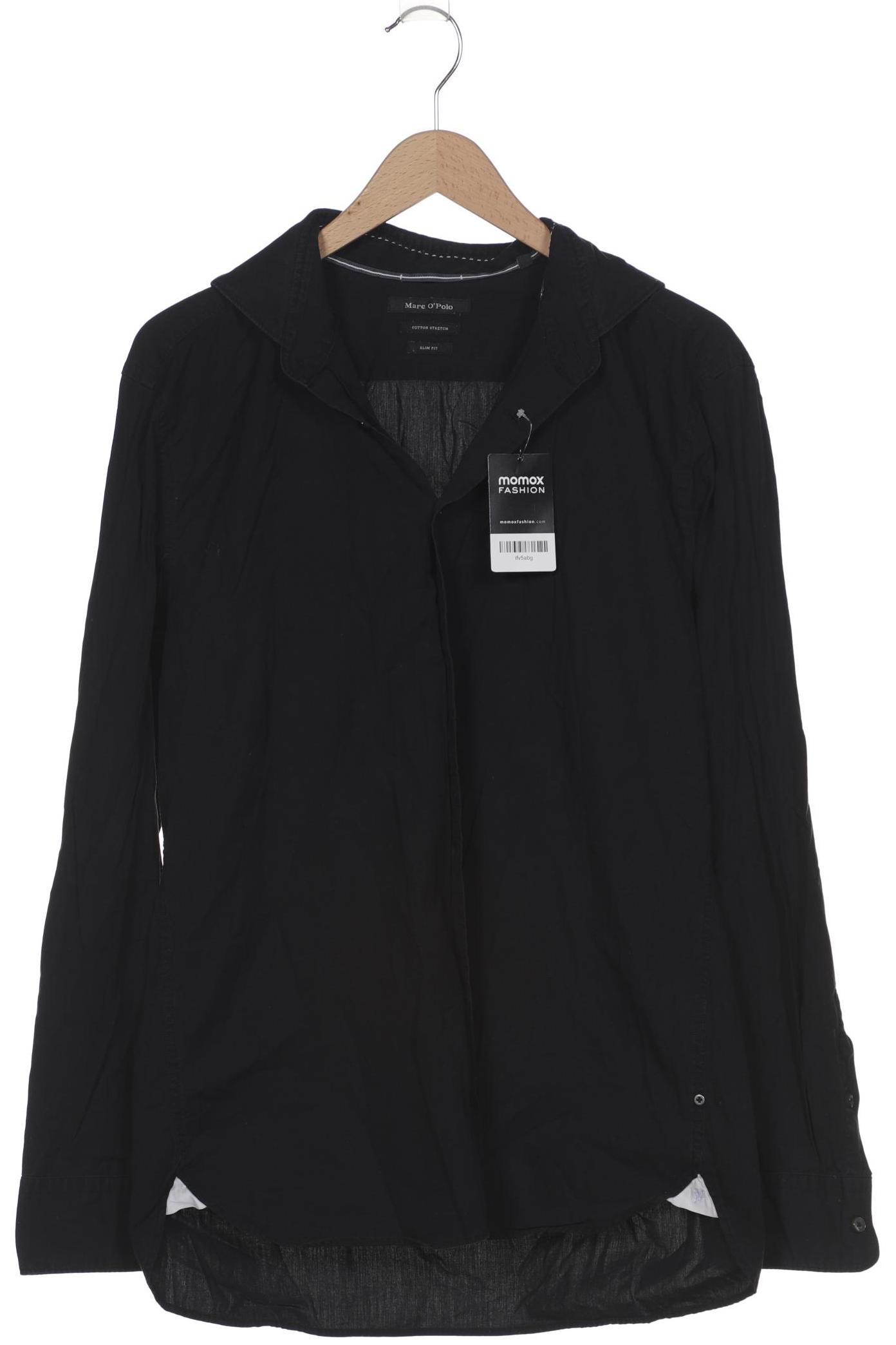 

Marc O Polo Herren Hemd, schwarz, Gr. 56
