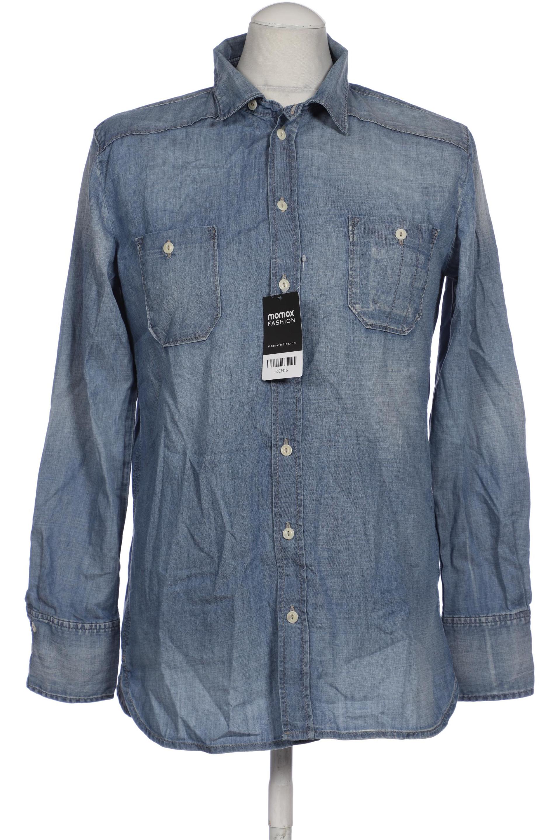 

Marc O Polo Herren Hemd, blau, Gr. 48