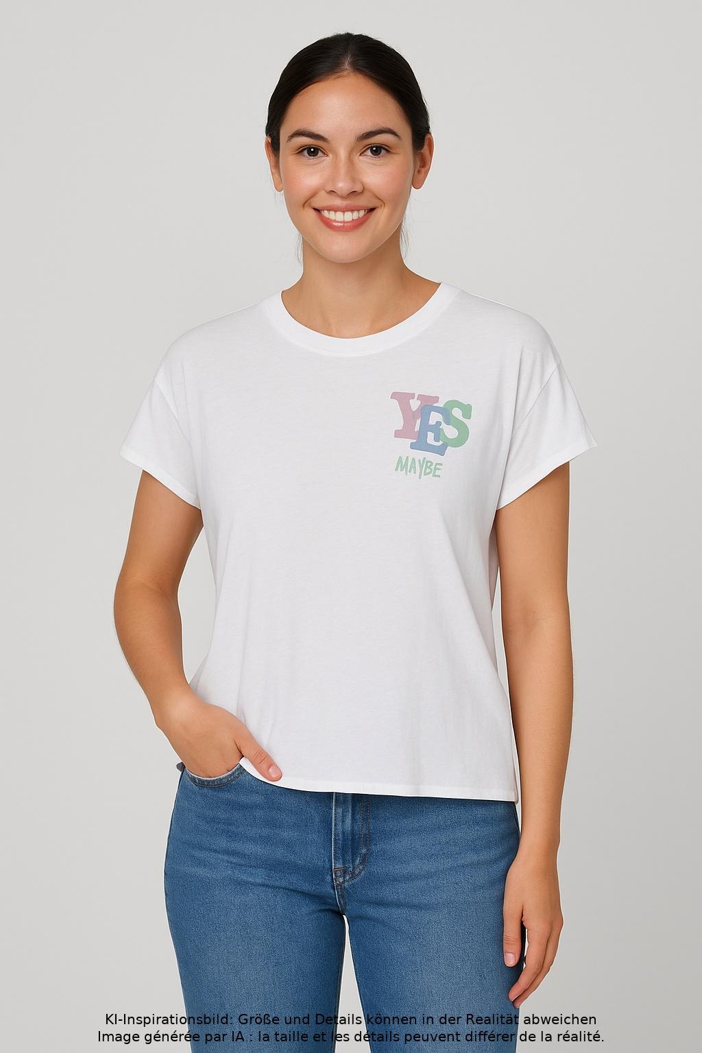 

Marc O Polo Damen T-Shirt, weiß, Gr. 36