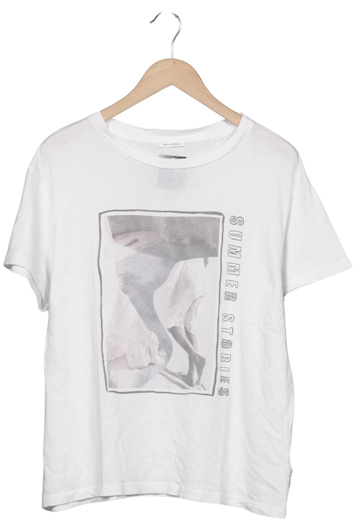 

Marc O Polo Damen T-Shirt, weiß, Gr. 44