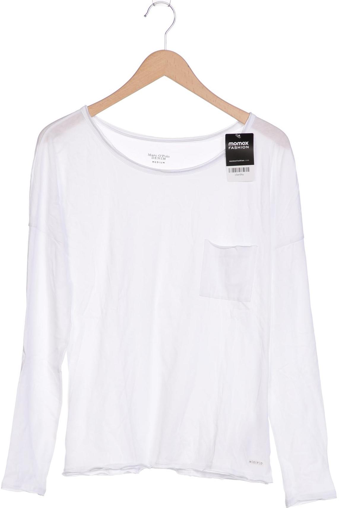 

Marc O Polo Damen Langarmshirt, weiß