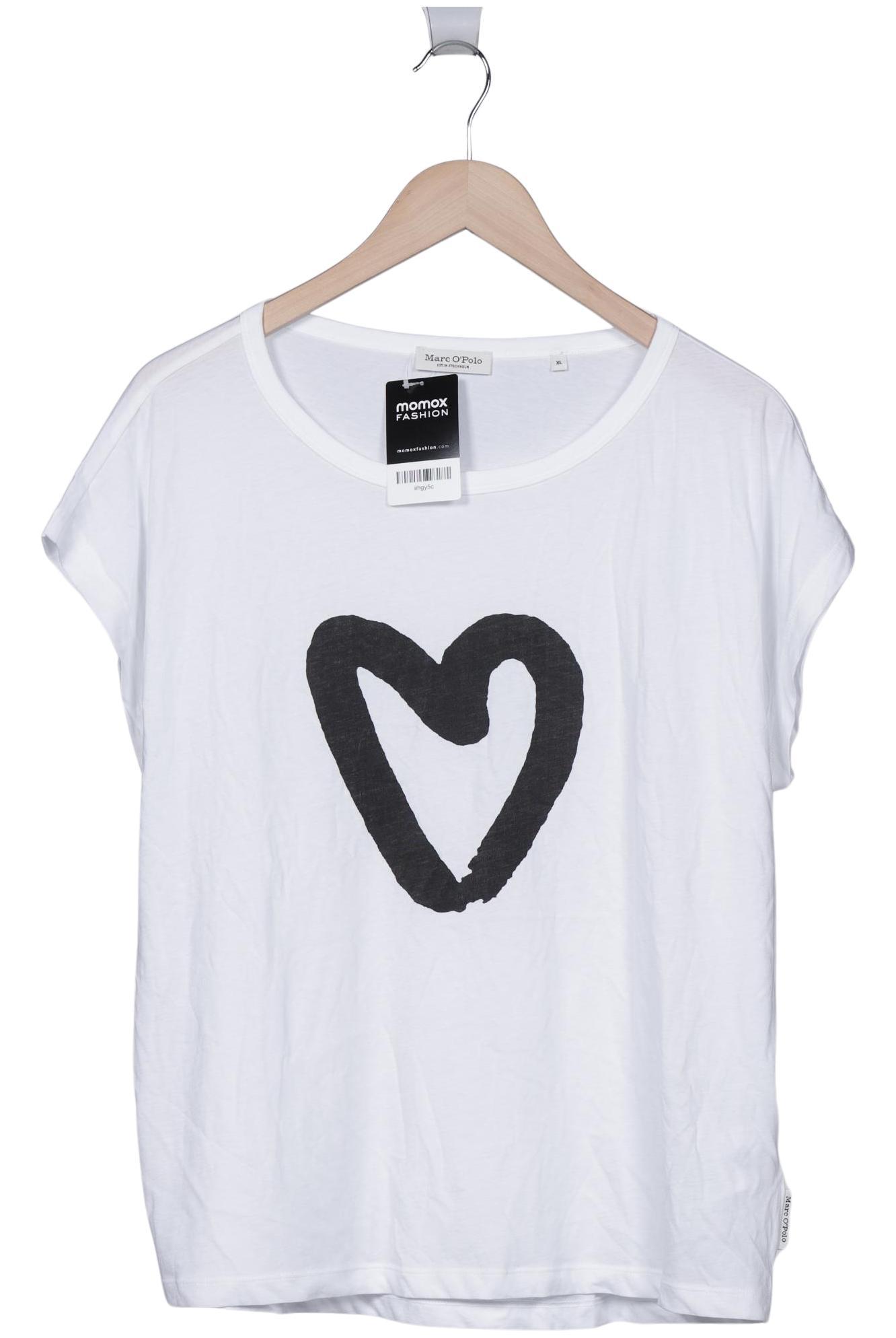 

Marc O Polo Damen T-Shirt, weiß, Gr. 44