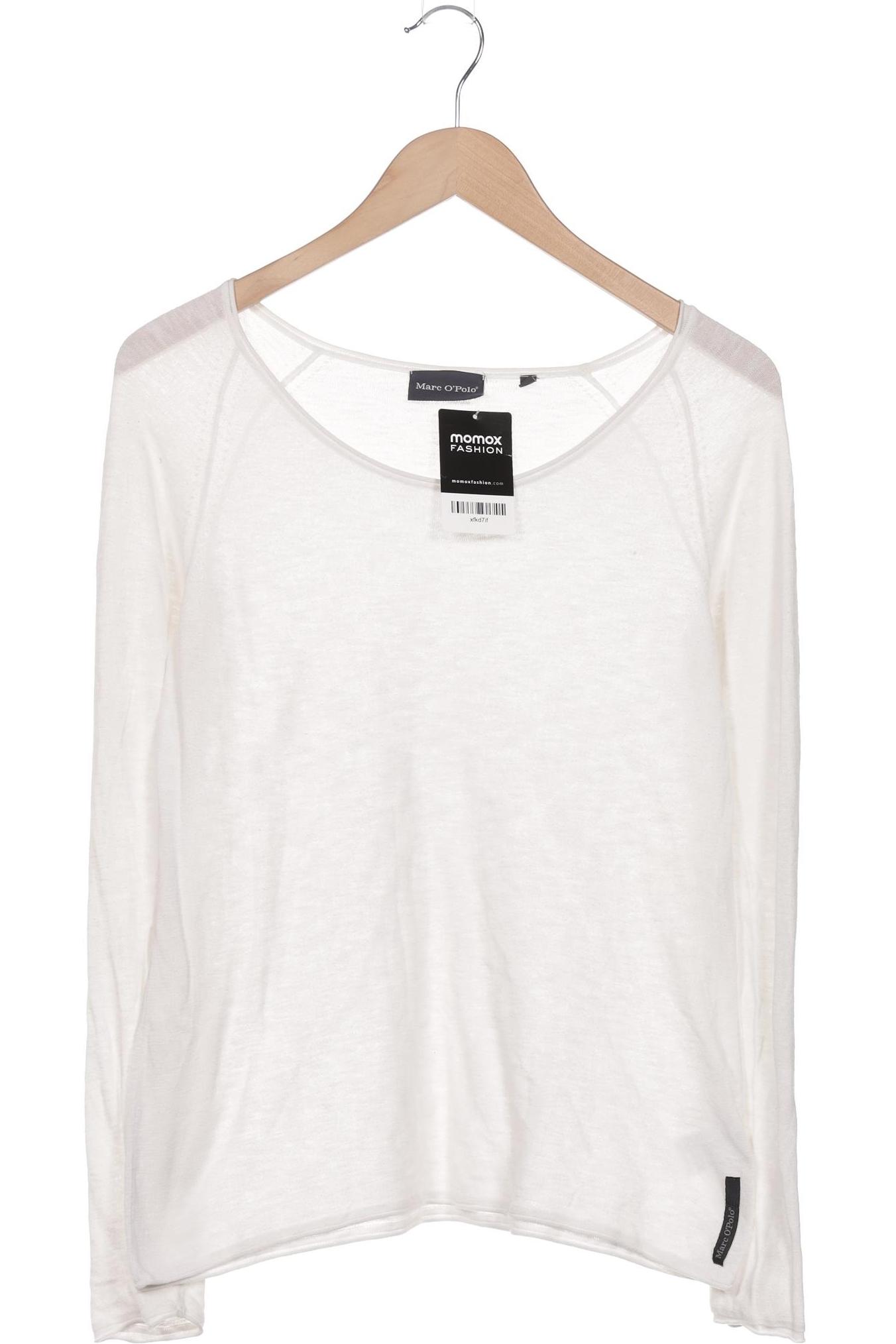 

Marc O Polo Damen Langarmshirt, weiß, Gr. 38