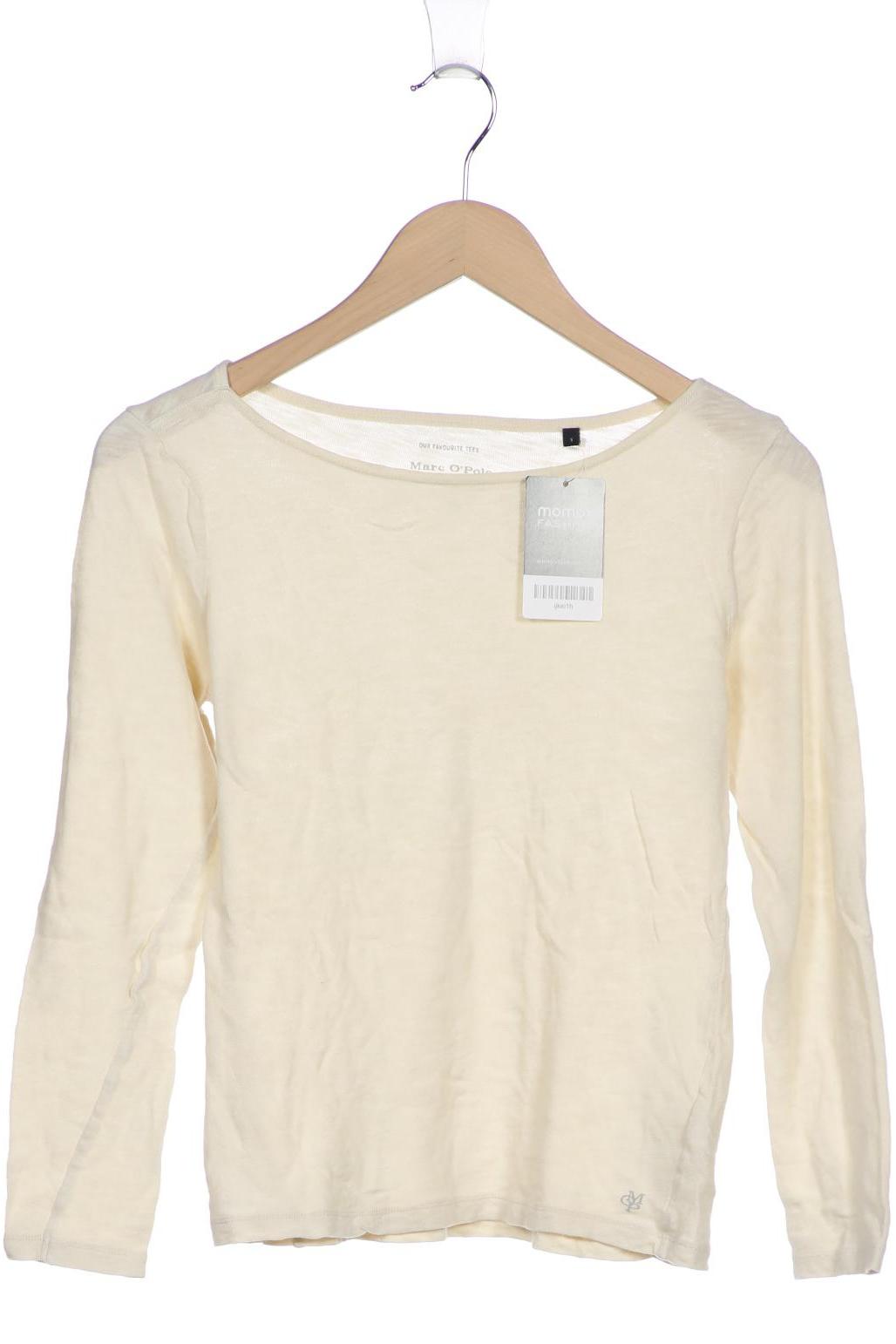 

Marc O Polo Damen Langarmshirt, cremeweiß