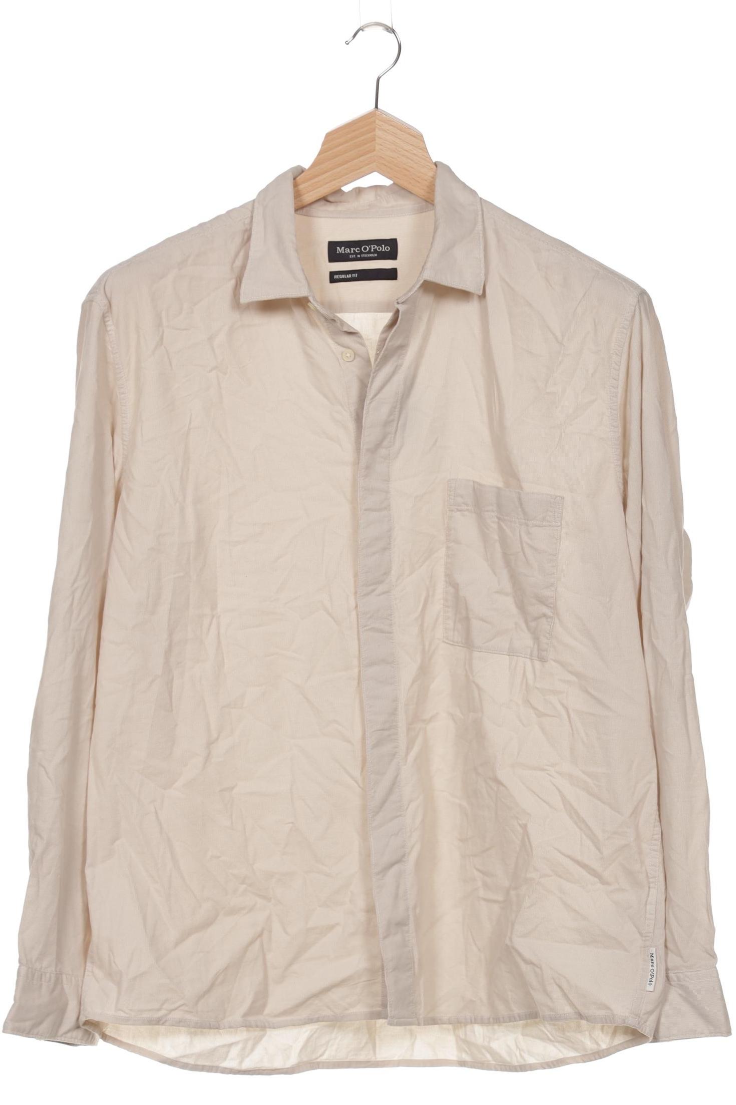 Thumbnail - Marc O Polo Herren Hemd, beige, Gr. 58