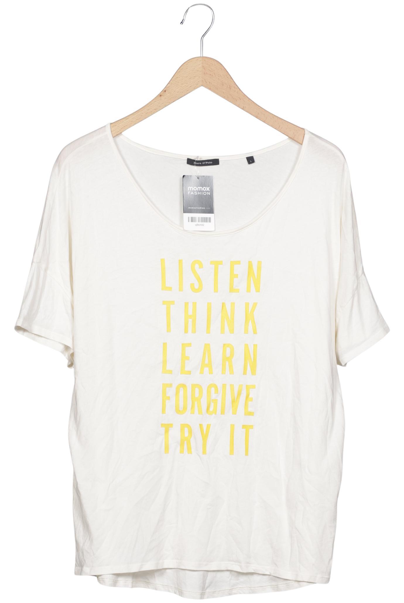 

Marc O Polo Damen T-Shirt, cremeweiß, Gr. 42