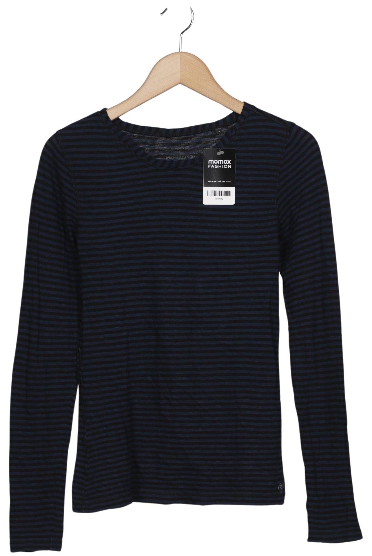 

Marc O Polo Damen Langarmshirt, marineblau, Gr. 36