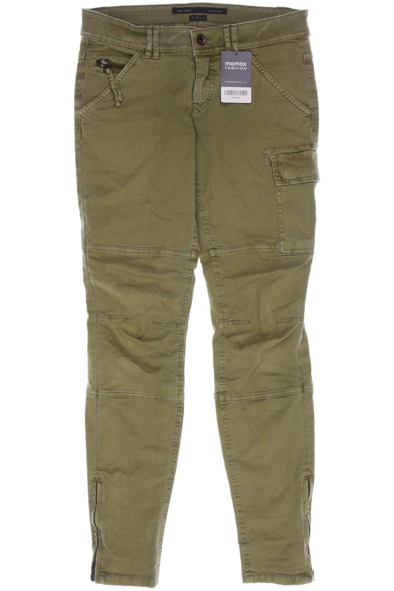 

Marc O Polo Damen Stoffhose, grün, Gr. 34