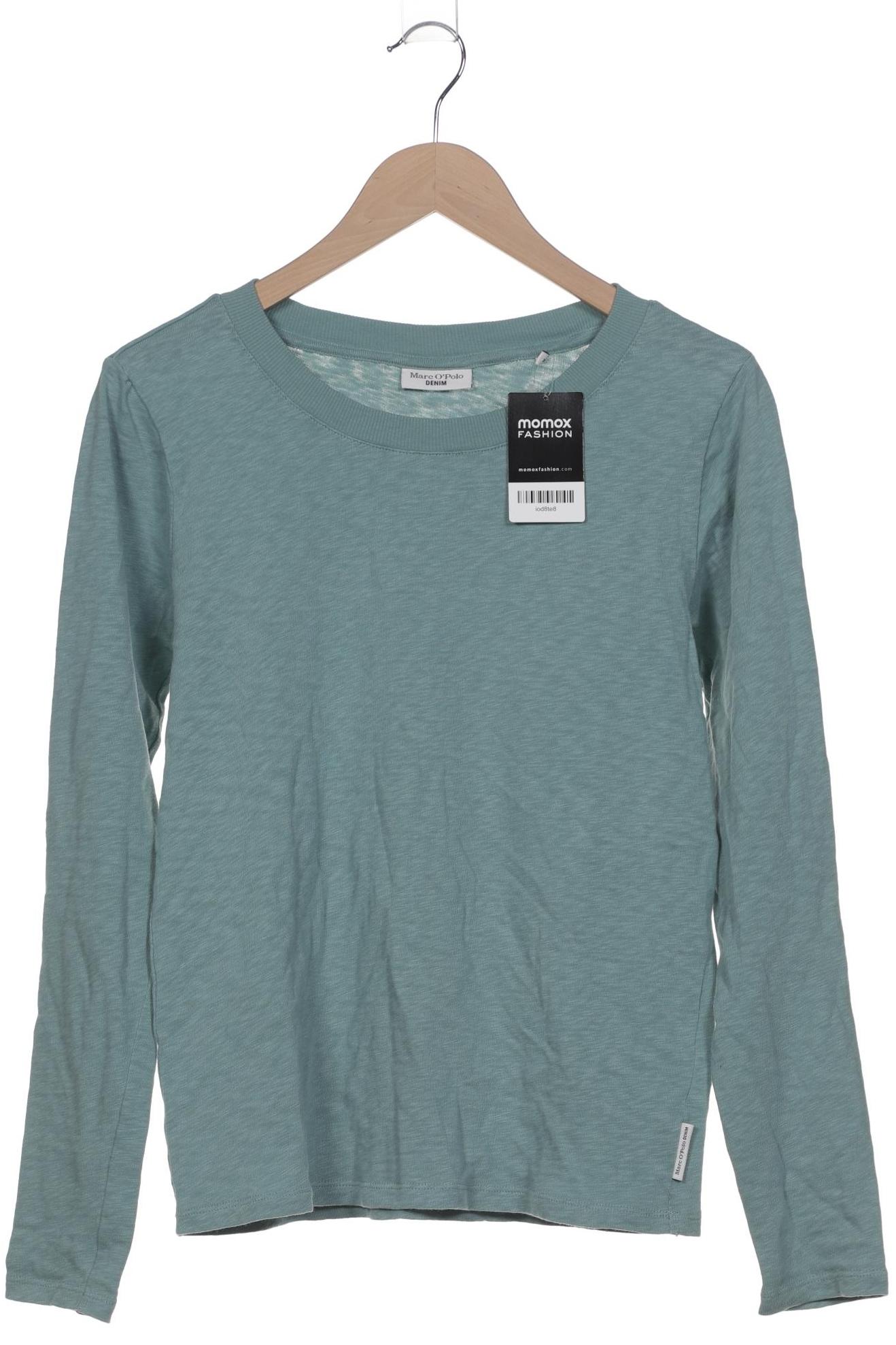 

Marc O Polo Damen Langarmshirt, türkis, Gr. 38