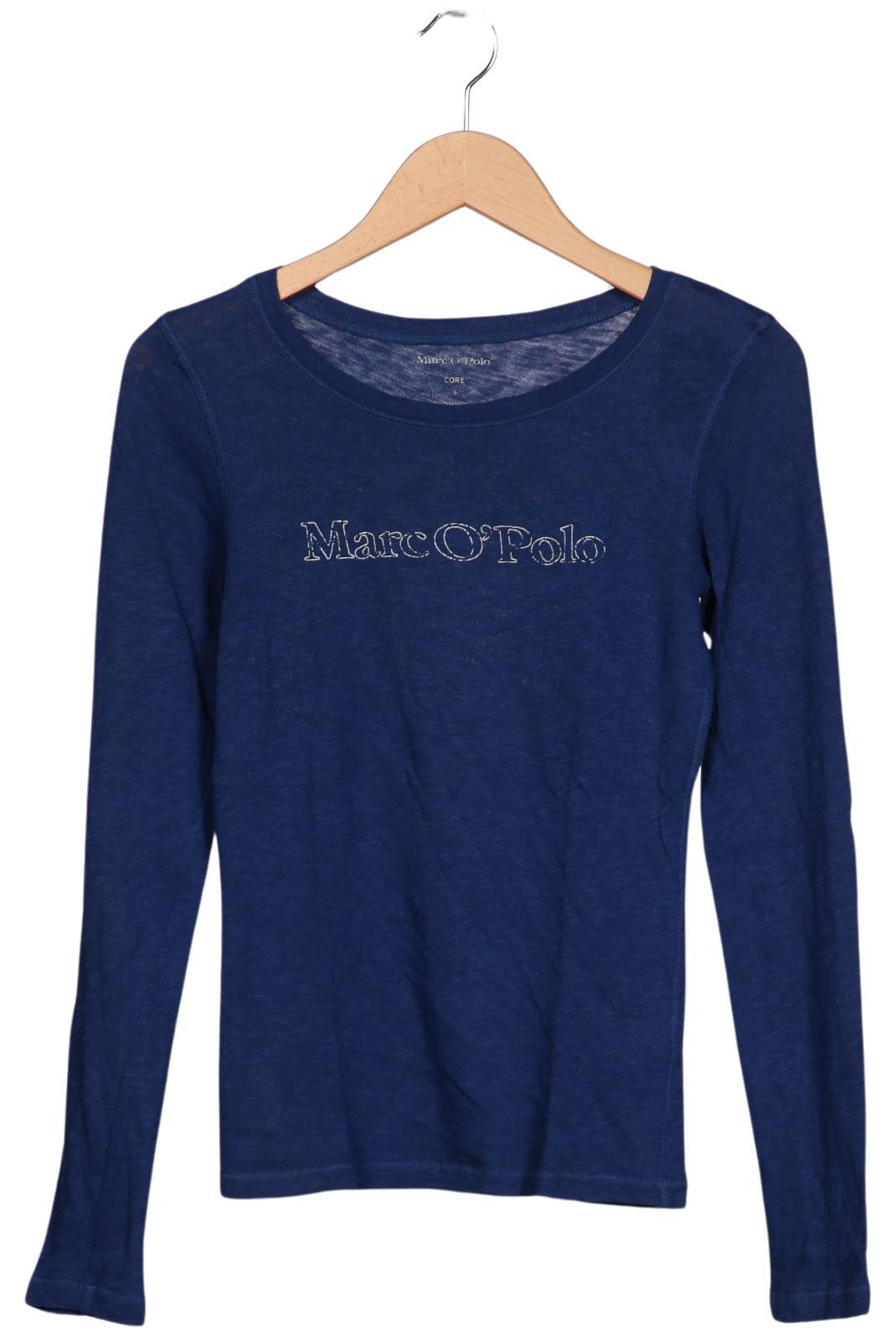 

Marc O Polo Damen Langarmshirt, marineblau, Gr. 36