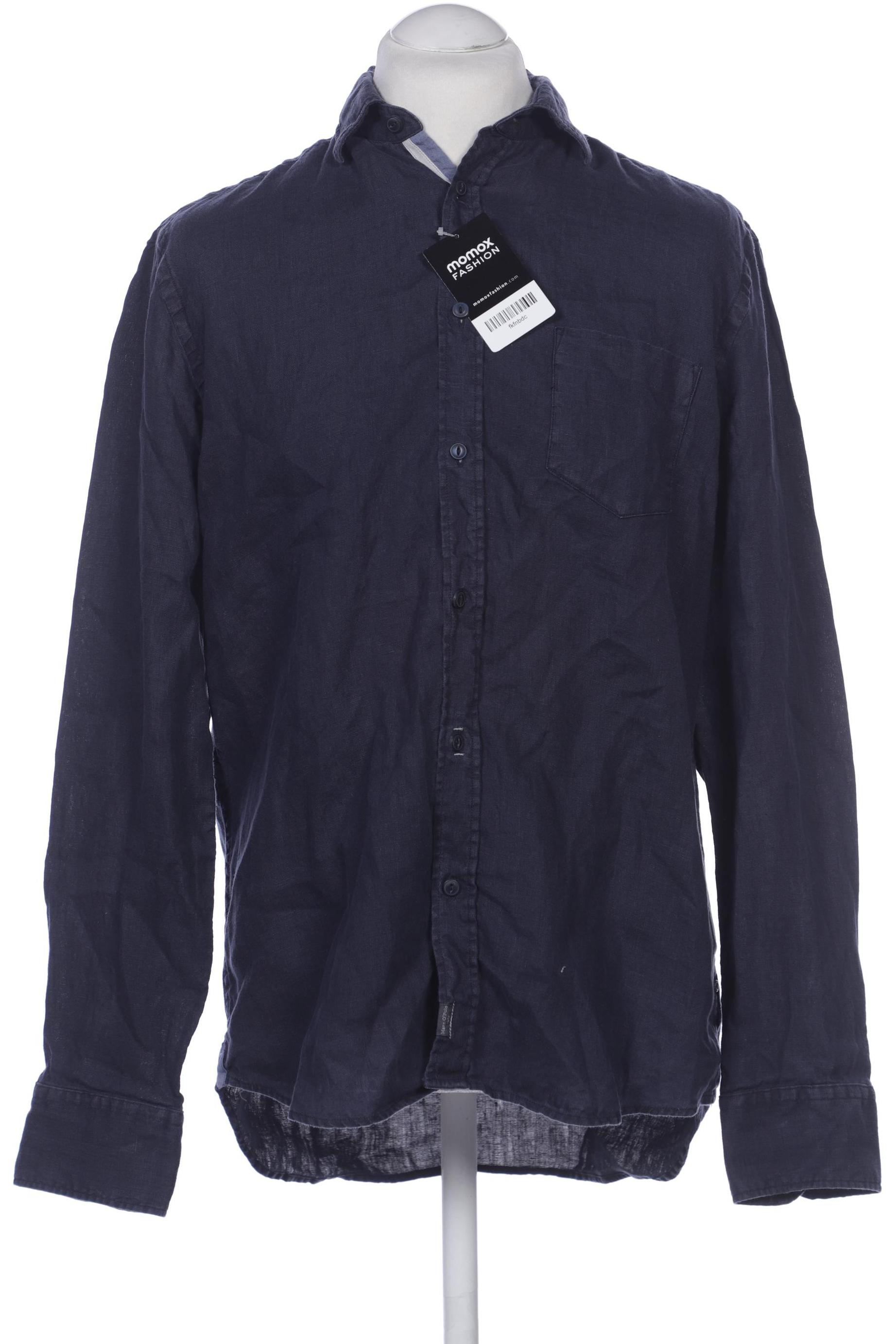 

Marc O Polo Herren Hemd, marineblau, Gr. 52