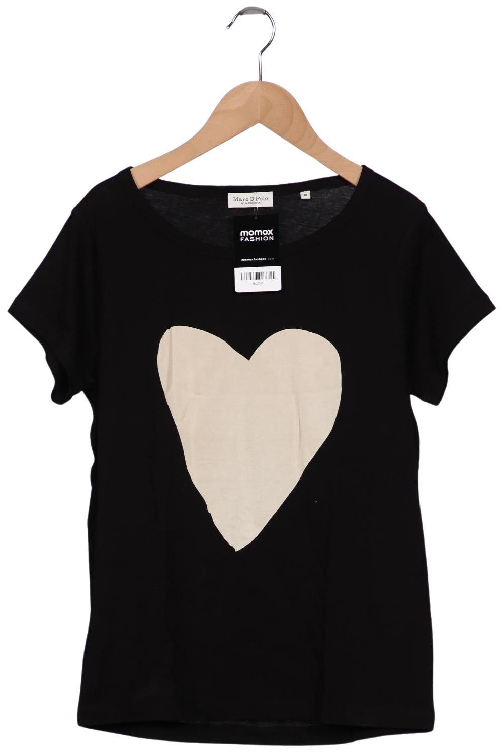 

Marc O Polo Damen T-Shirt, schwarz, Gr. 34