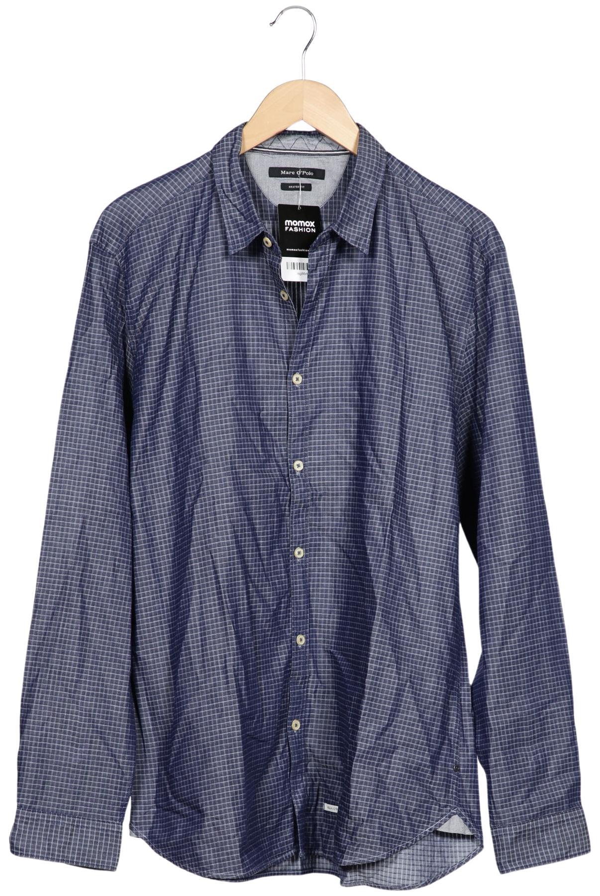 

Marc O Polo Herren Hemd, marineblau, Gr. 56