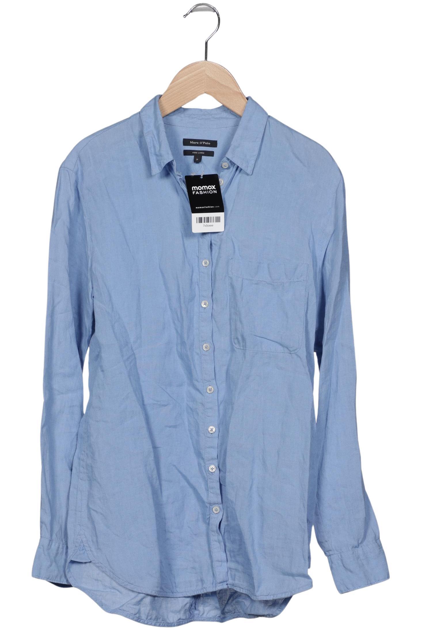 

Marc O Polo Damen Bluse, blau, Gr. 34