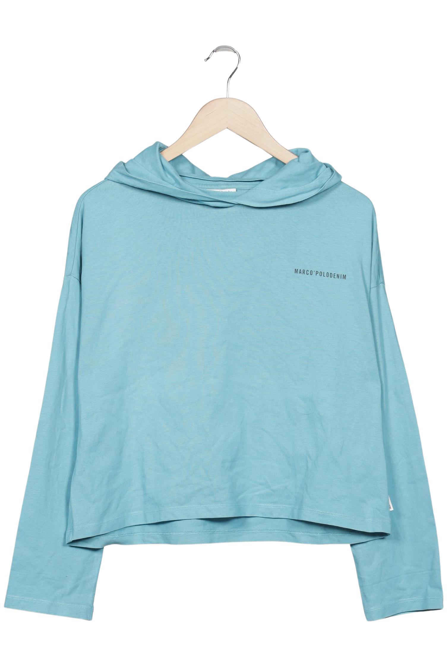 

Marc O Polo Damen Kapuzenpullover, hellblau, Gr. 34