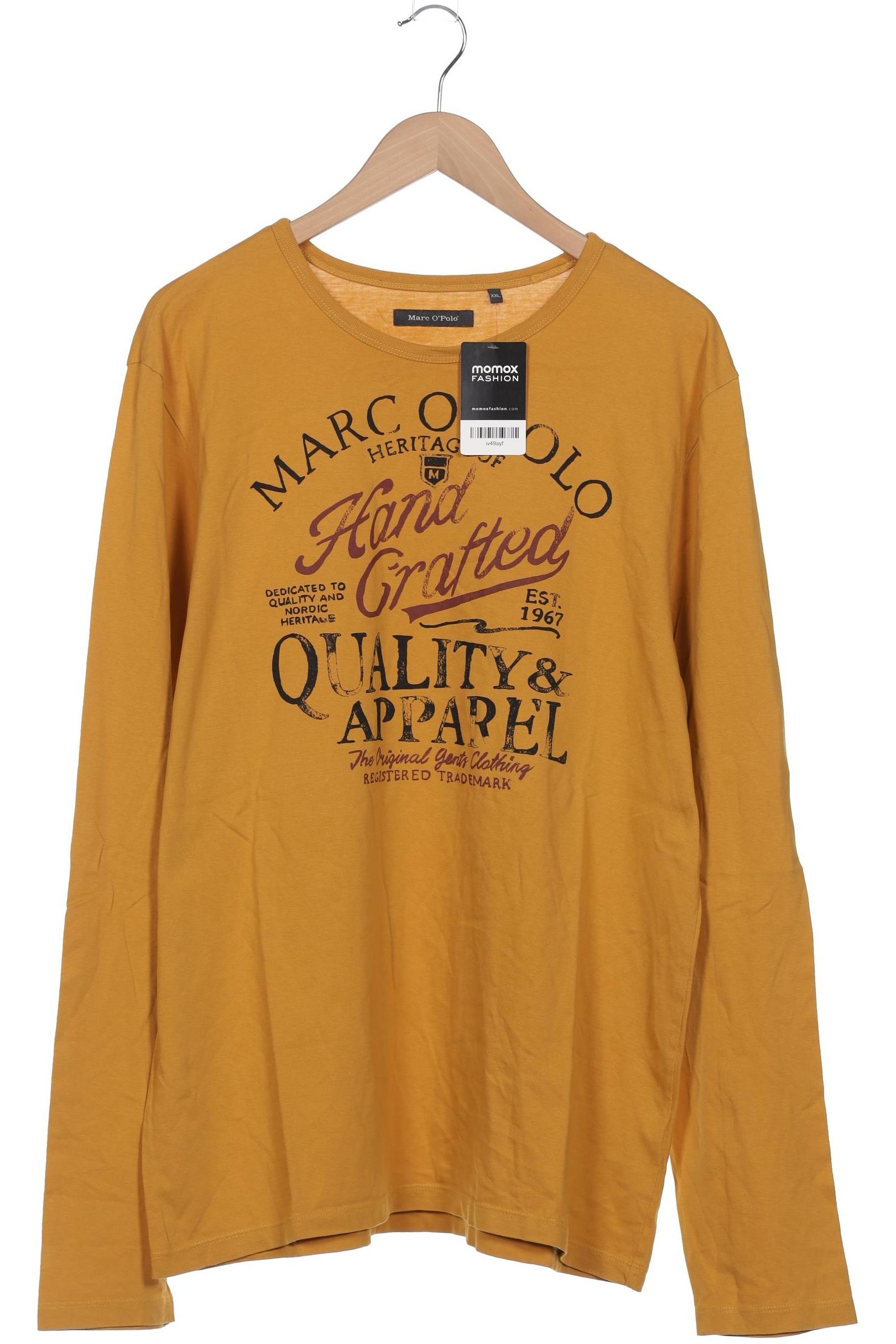

Marc O Polo Herren Langarmshirt, orange, Gr. 56