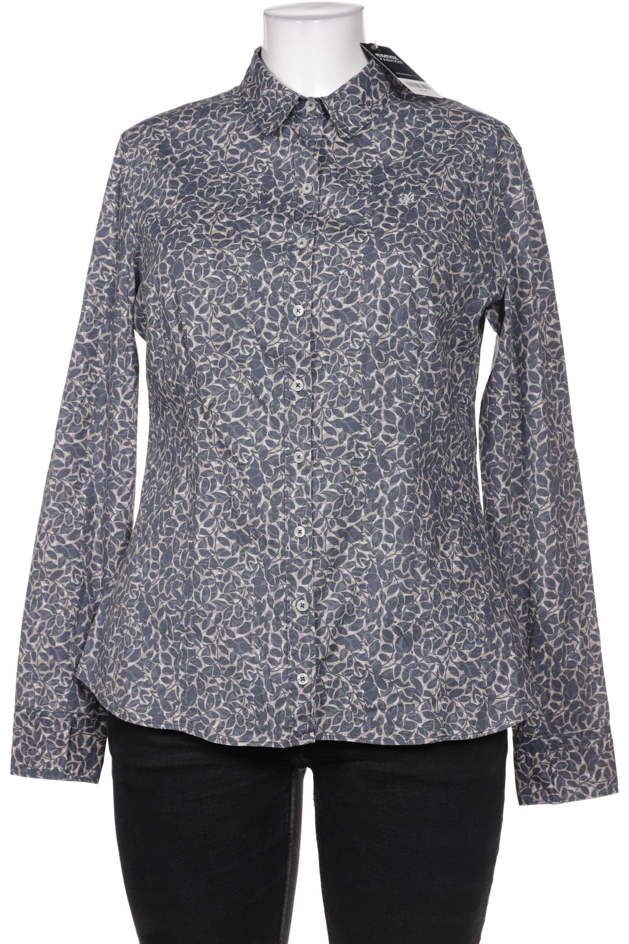 

Marc O Polo Damen Bluse, blau, Gr. 42