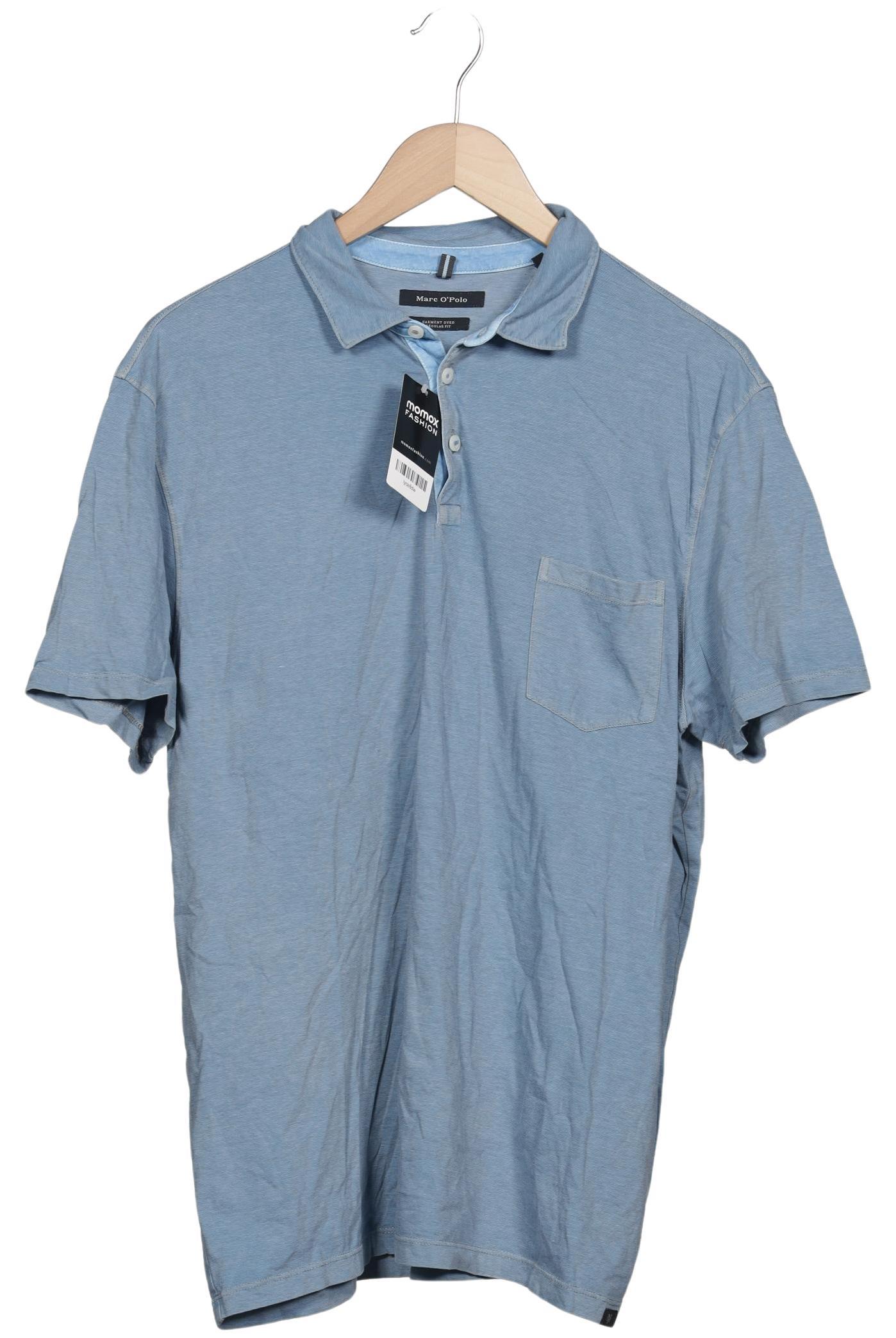 Thumbnail - Marc O Polo Herren Poloshirt, hellblau, Gr. 54