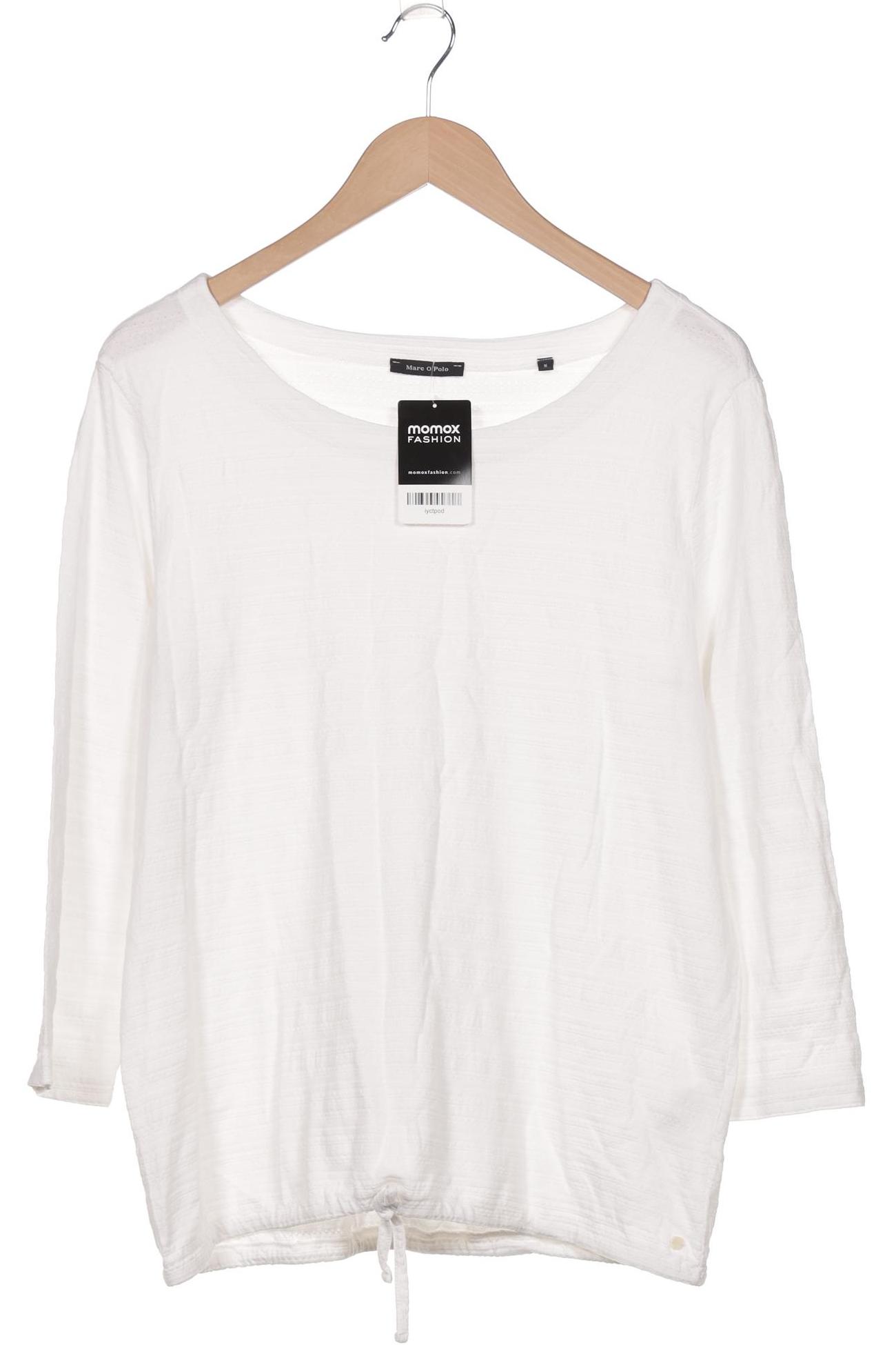 

Marc O Polo Damen Langarmshirt, weiß, Gr. 38