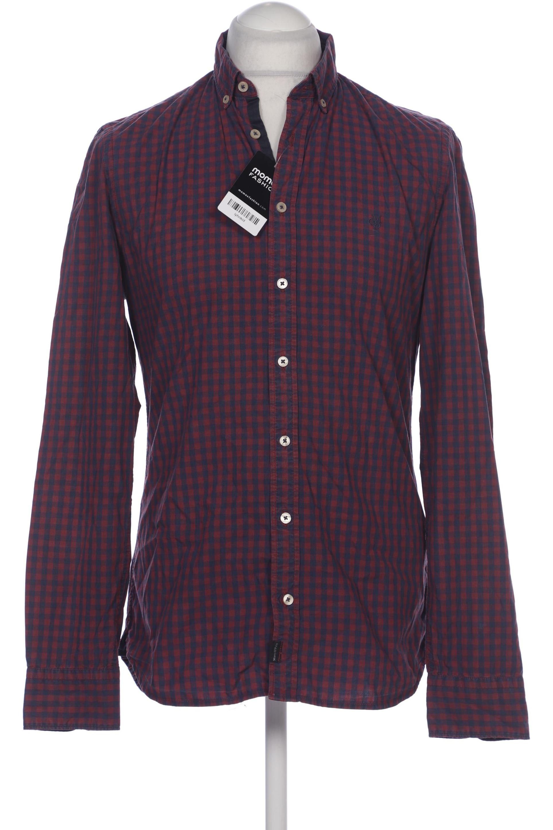 

Marc O Polo Herren Hemd, bordeaux, Gr. 48
