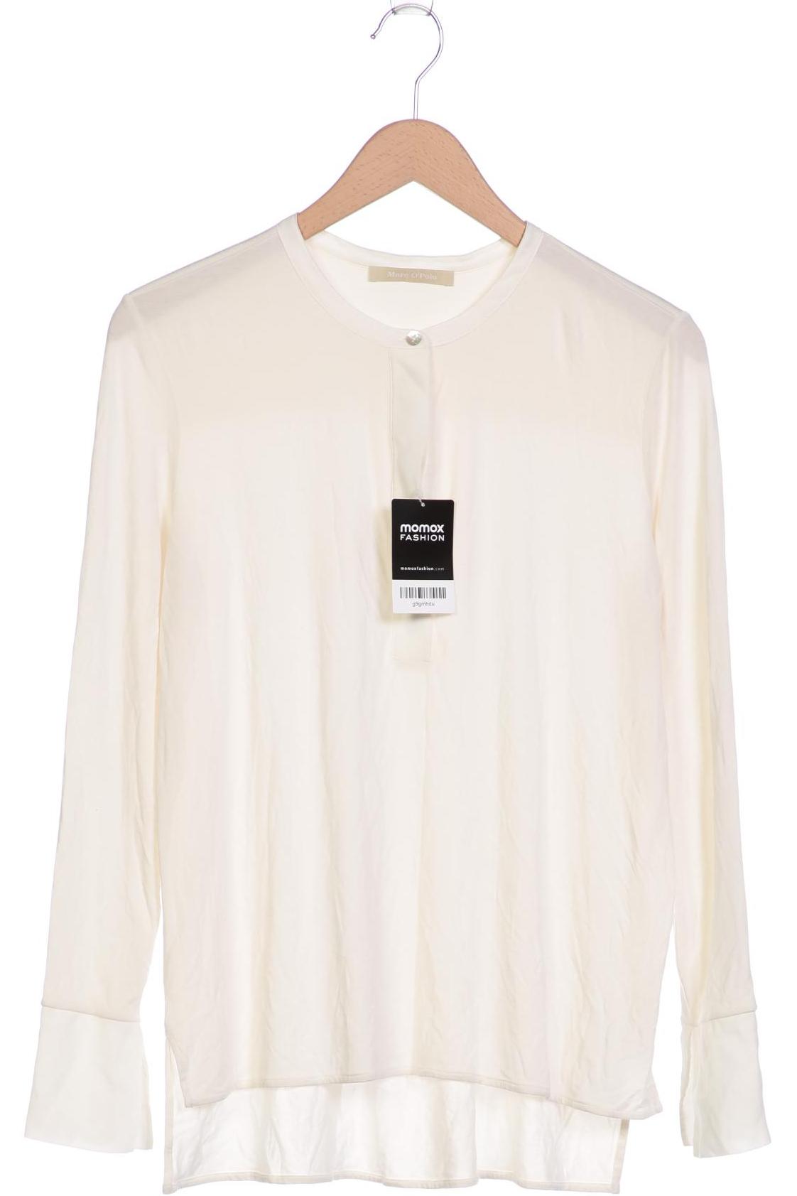 

Marc O Polo Damen Langarmshirt, cremeweiß