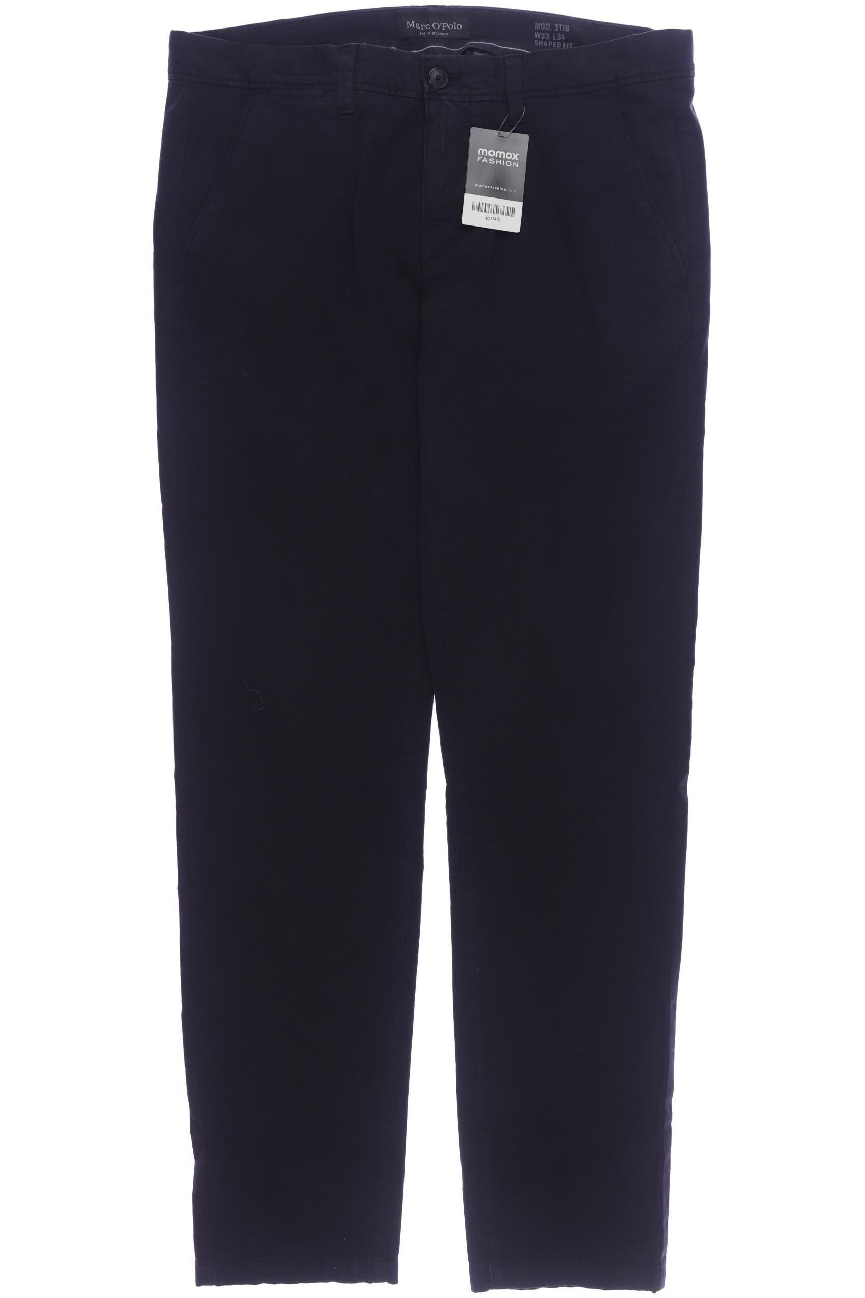 

Marc O Polo Herren Stoffhose, marineblau, Gr. 33