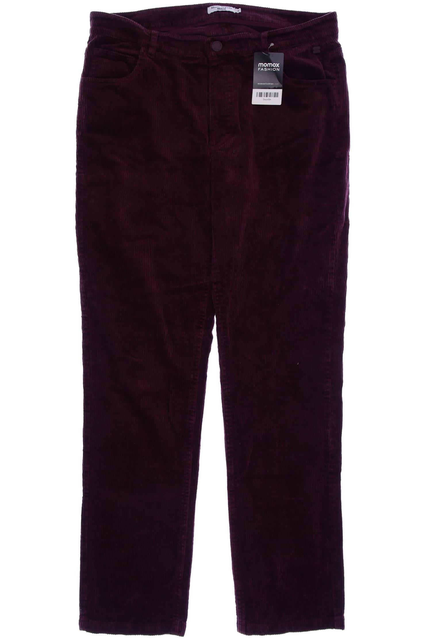 

Marc O Polo Damen Stoffhose, bordeaux