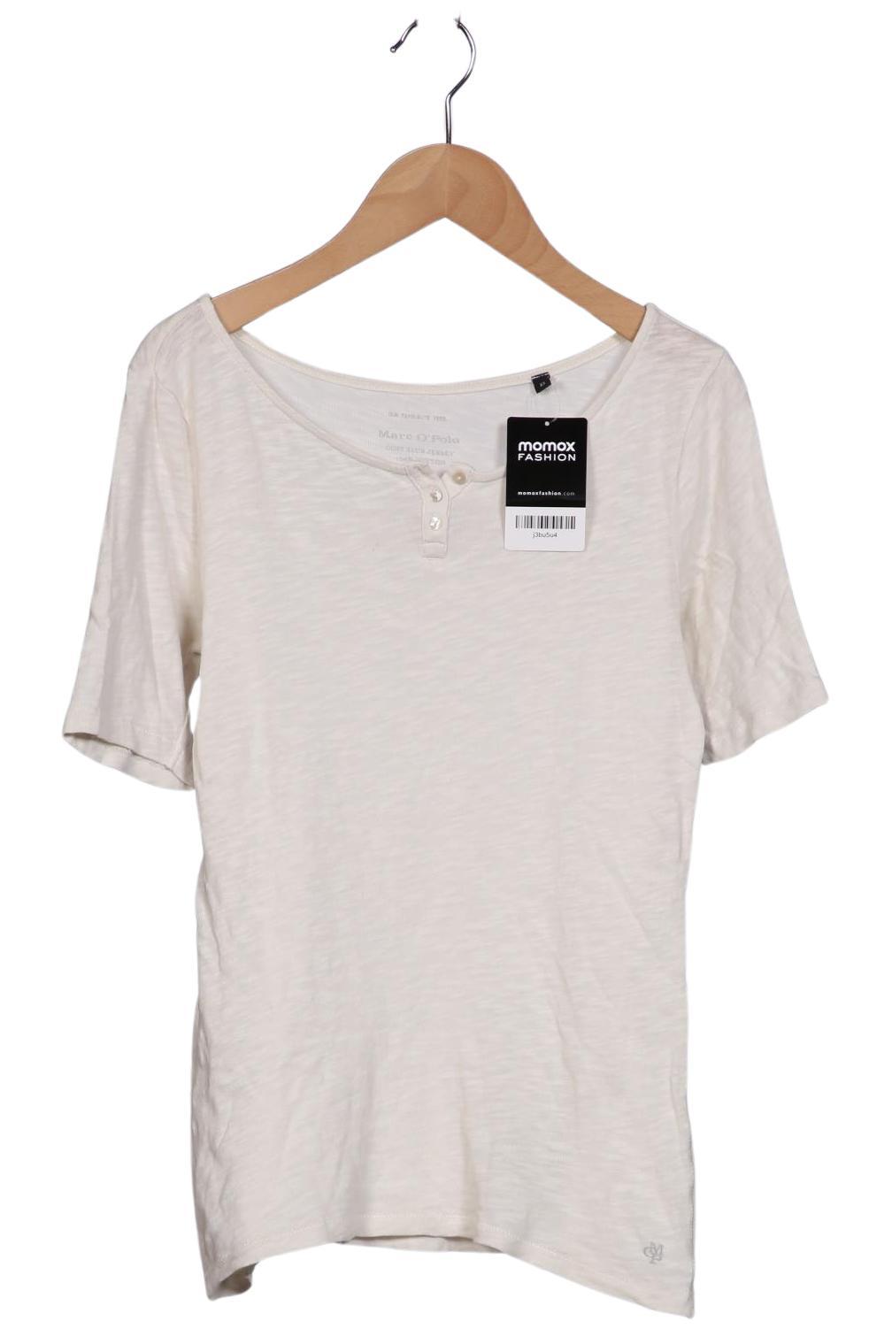 

Marc O Polo Damen T-Shirt, cremeweiß, Gr. 34