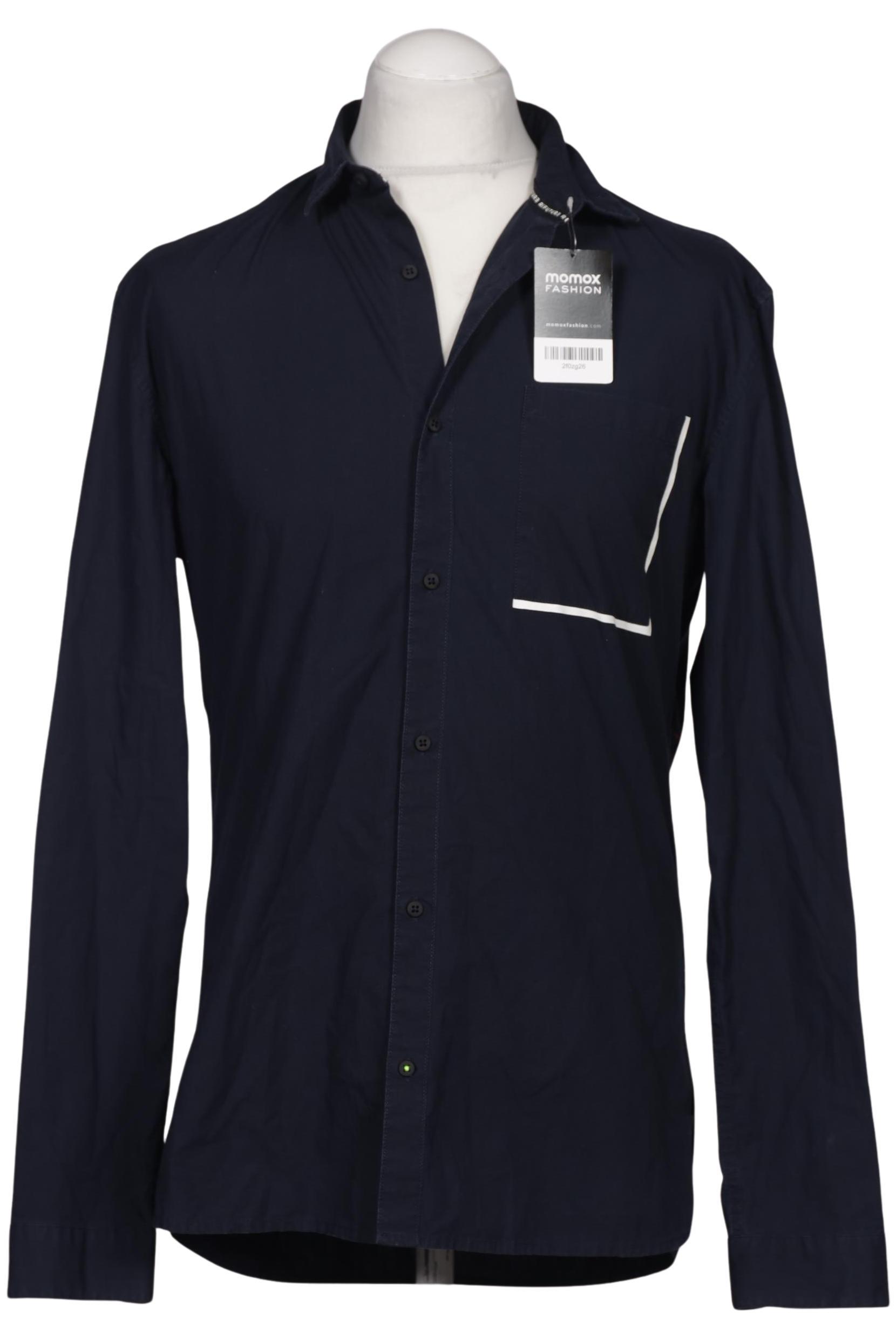 

Marc O Polo Herren Hemd, marineblau, Gr. 52