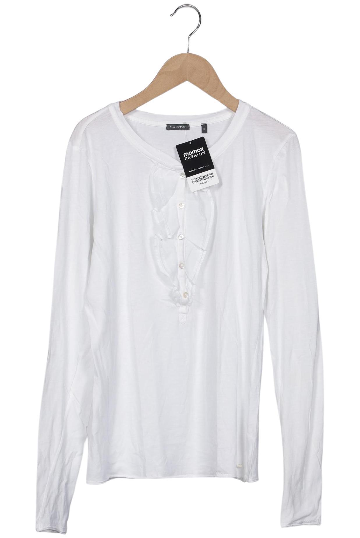 

Marc O Polo Damen Langarmshirt, weiß, Gr. 38