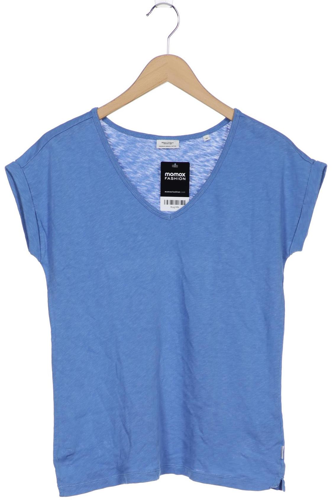 

Marc O Polo Damen T-Shirt, blau, Gr. 34