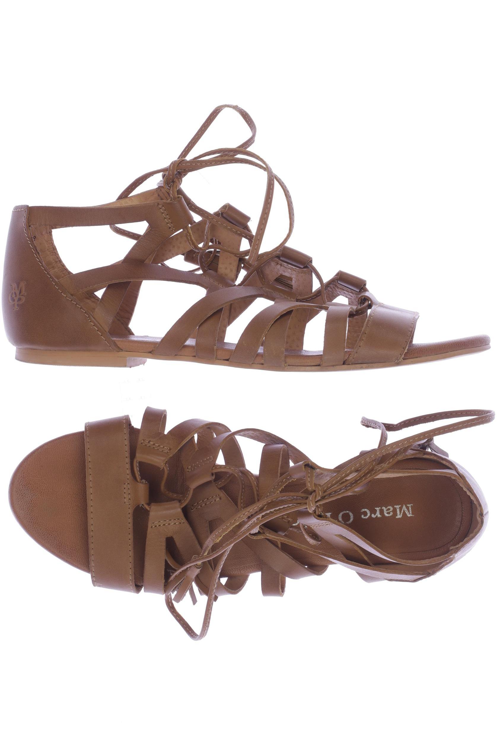 

Marc O Polo Damen Sandale, braun, Gr. 37