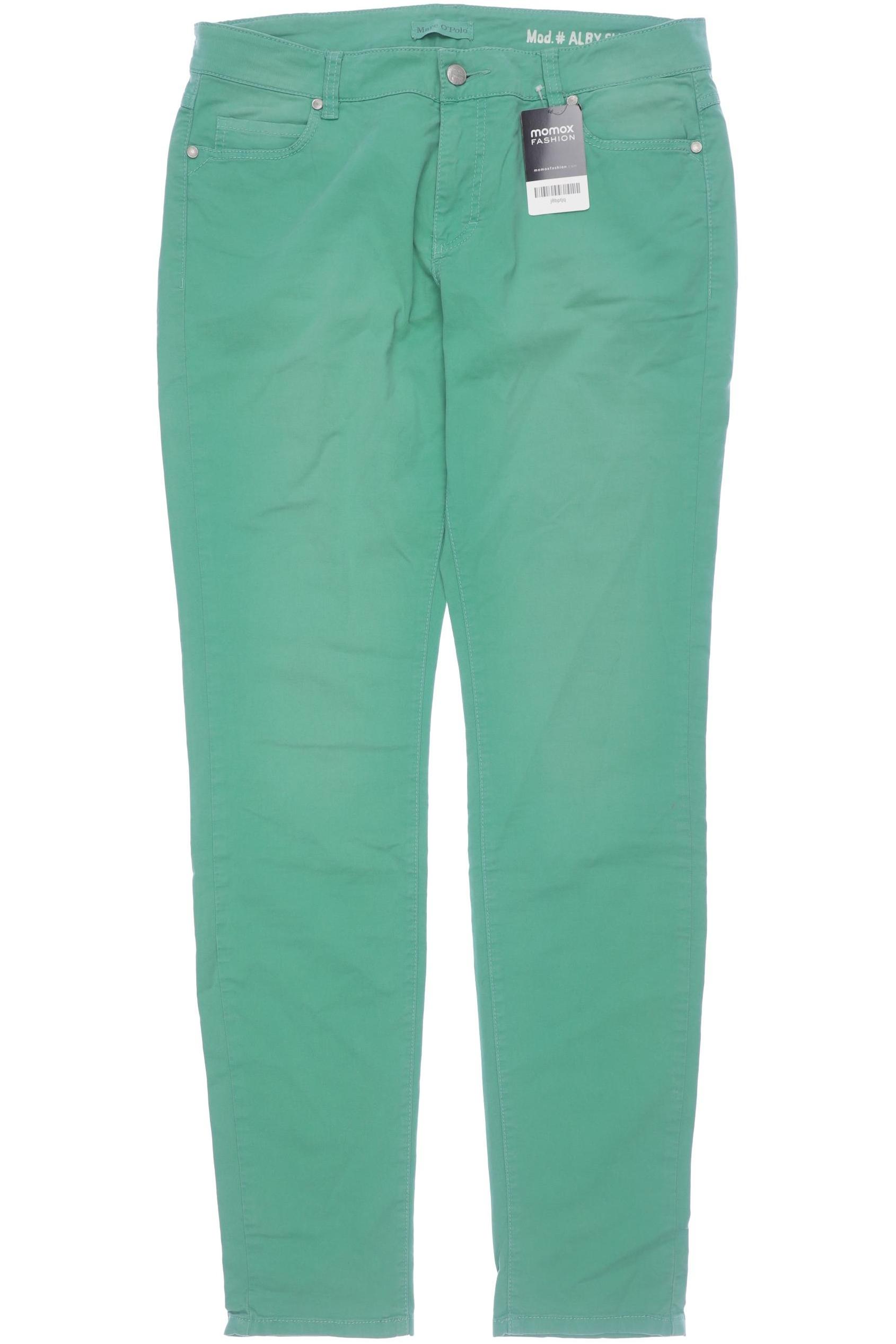

Marc O Polo Damen Stoffhose, grün, Gr. 31