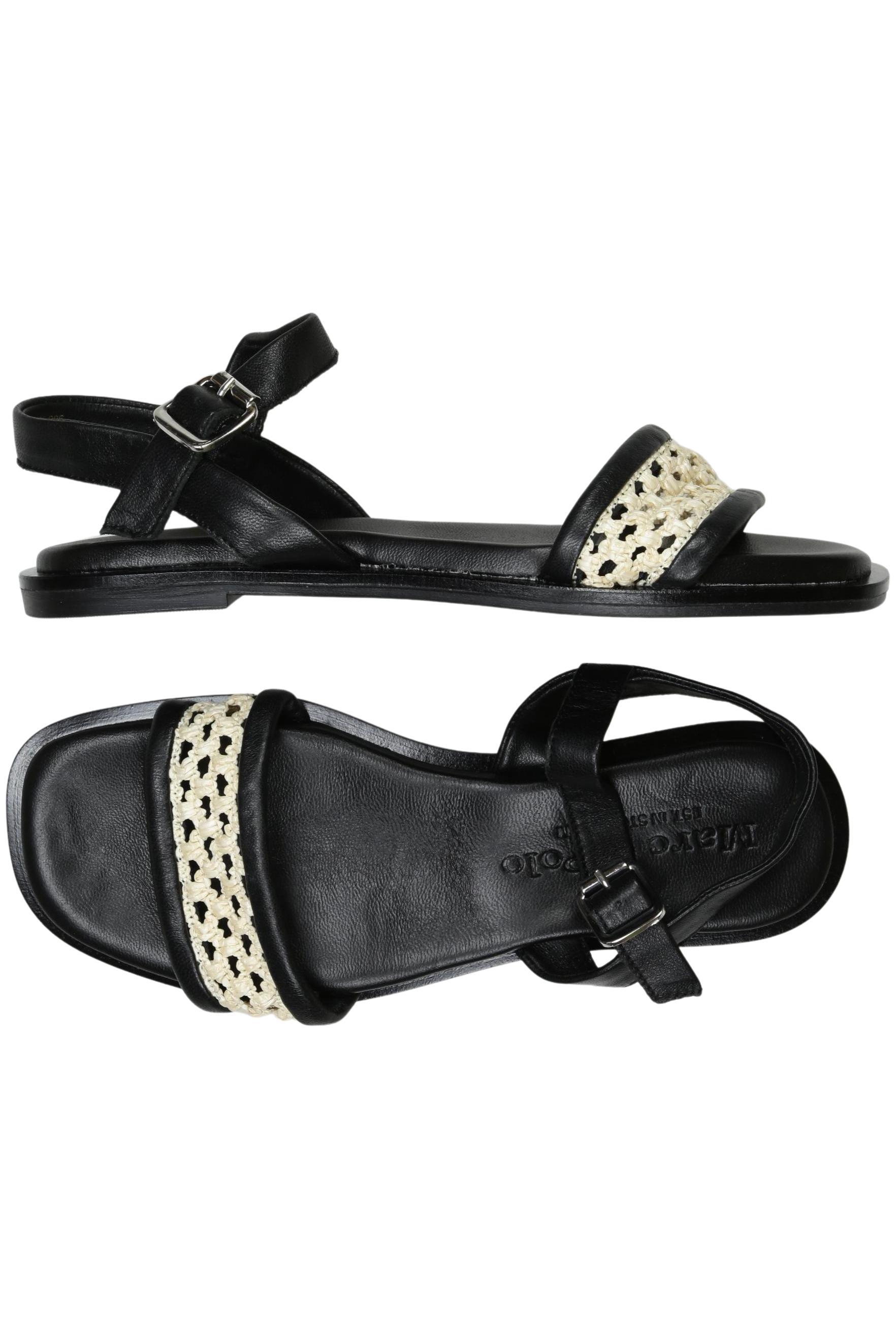 

Marc O Polo Damen Sandale, schwarz, Gr. 39